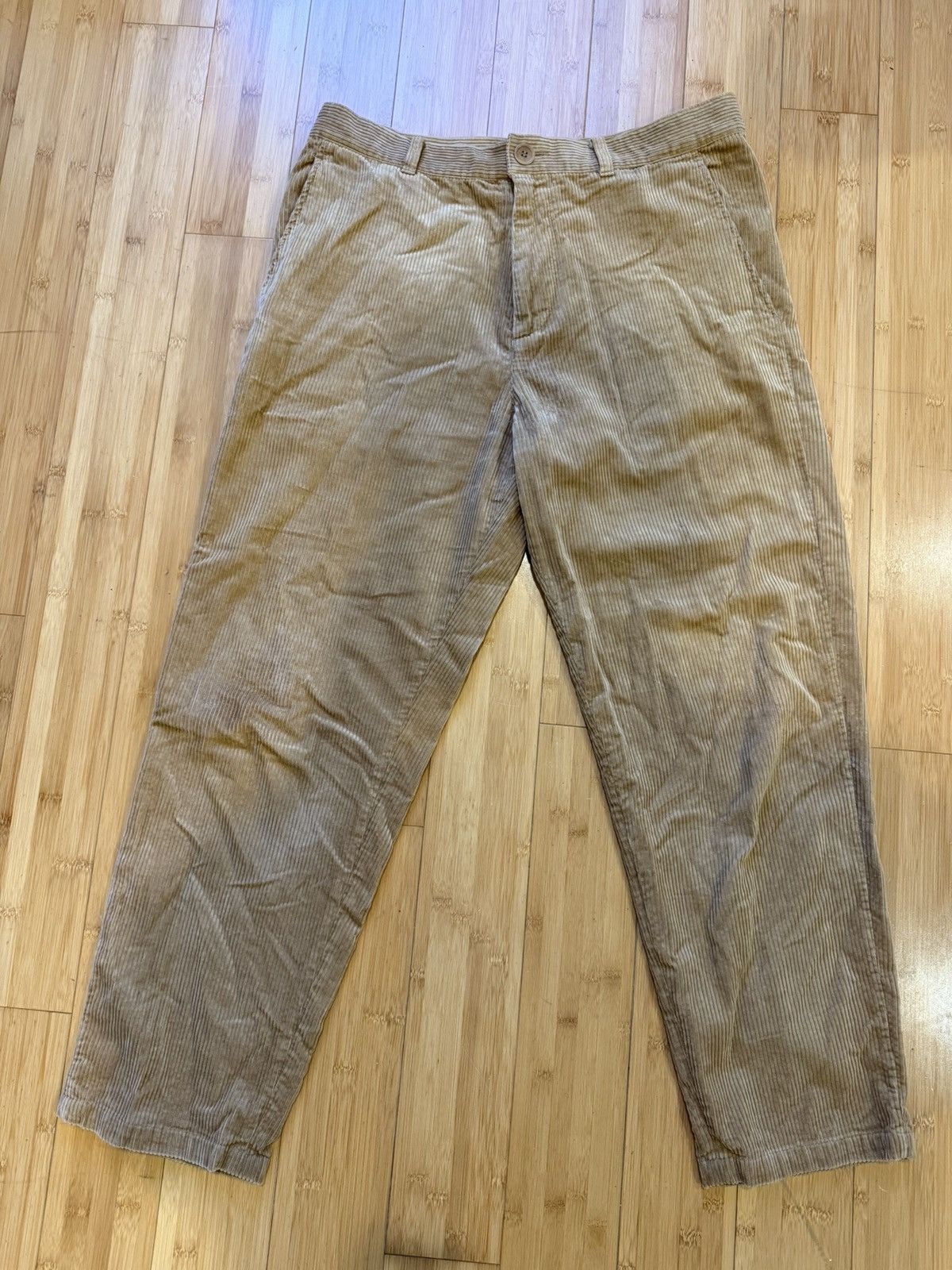 Cos Light Brown/ Tan Corduroy COS pants size 32 Size US 32 / EU 48 - 1 Thumbnail