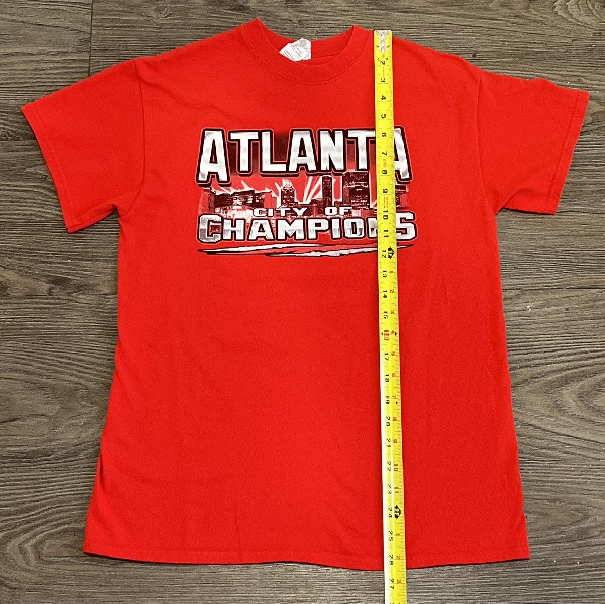 Gildan × Vintage Y2K Atlanta Falcons ‘City of Champions’ Shirt Size US M / EU 48-50 / 2 - 4 Thumbnail