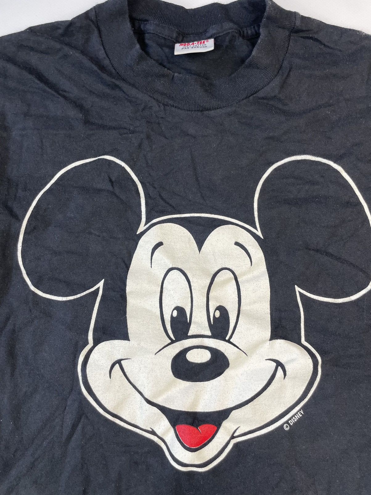 Disney Vintage 80s Mickey Mouse shirt Size US L / EU 52-54 / 3 - 2 Thumbnail
