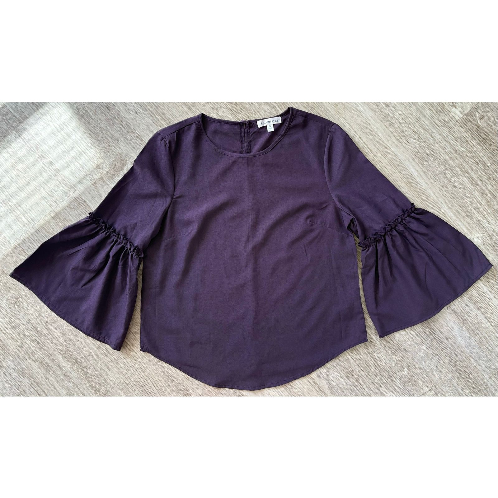 Other Roommates | Women’s Polyester Bell Sleeve Blouse | Small Size S / US 4 / IT 40 - 1 Thumbnail