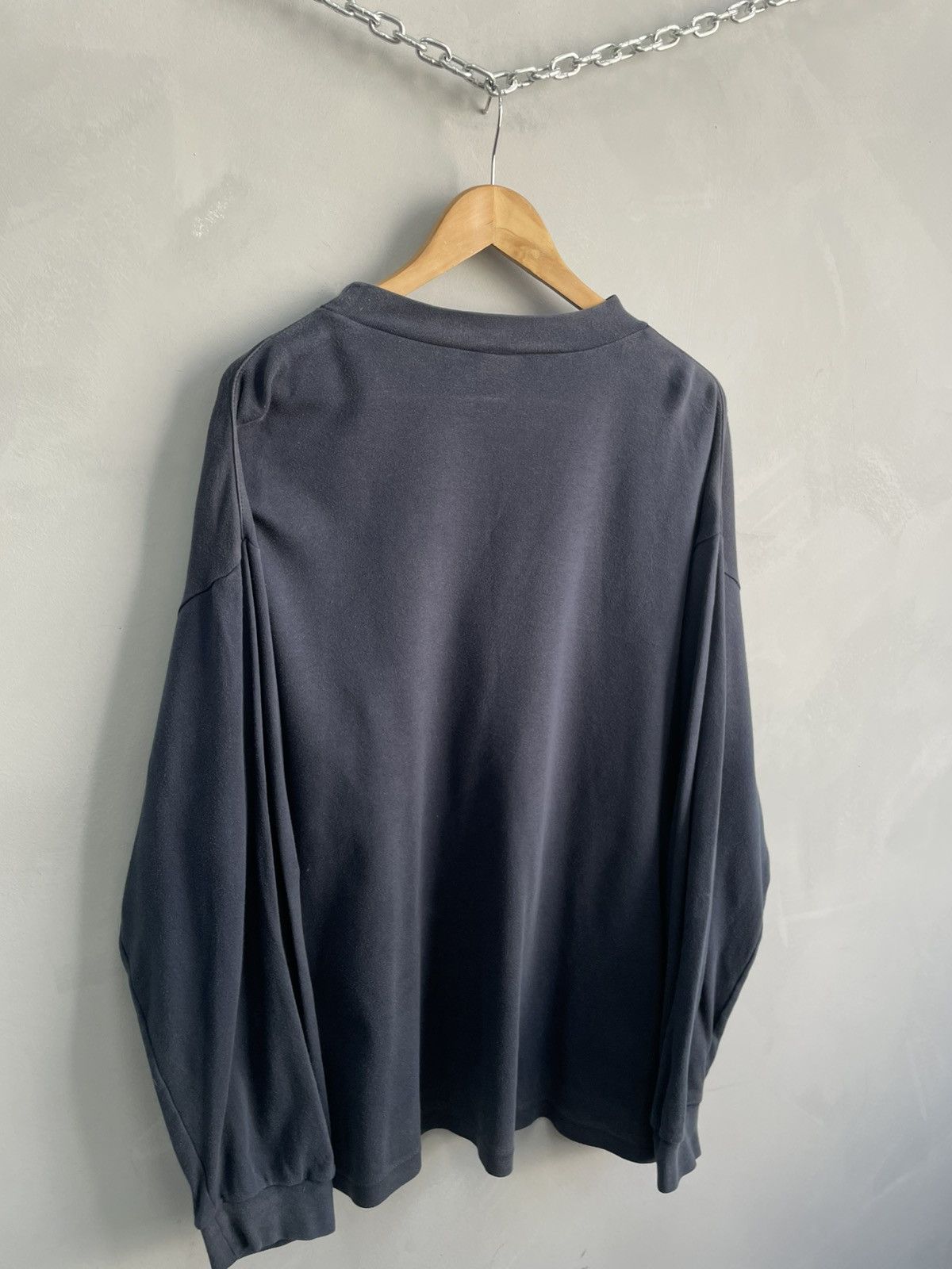 Nike Nike retro swoosh drill y2k cotton turtle neck sweatshirt Size US L / EU 52-54 / 3 - 10 Thumbnail