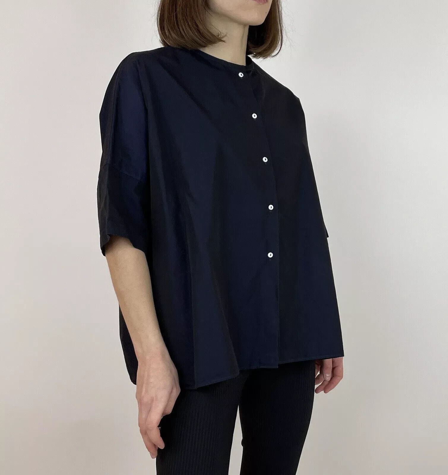 Other ASCIARI Cotton Button-Up Shirt Top Blue Size 1 Size M / US 6-8 / IT 42-44 - 6 Thumbnail