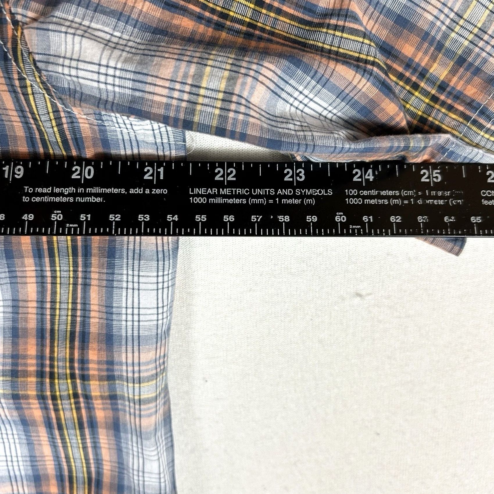 Wrangler Wrangler Button-Up Shirt Men M Plaid Short Sleeve Casual Top Size US M / EU 48-50 / 2 - 6 Thumbnail