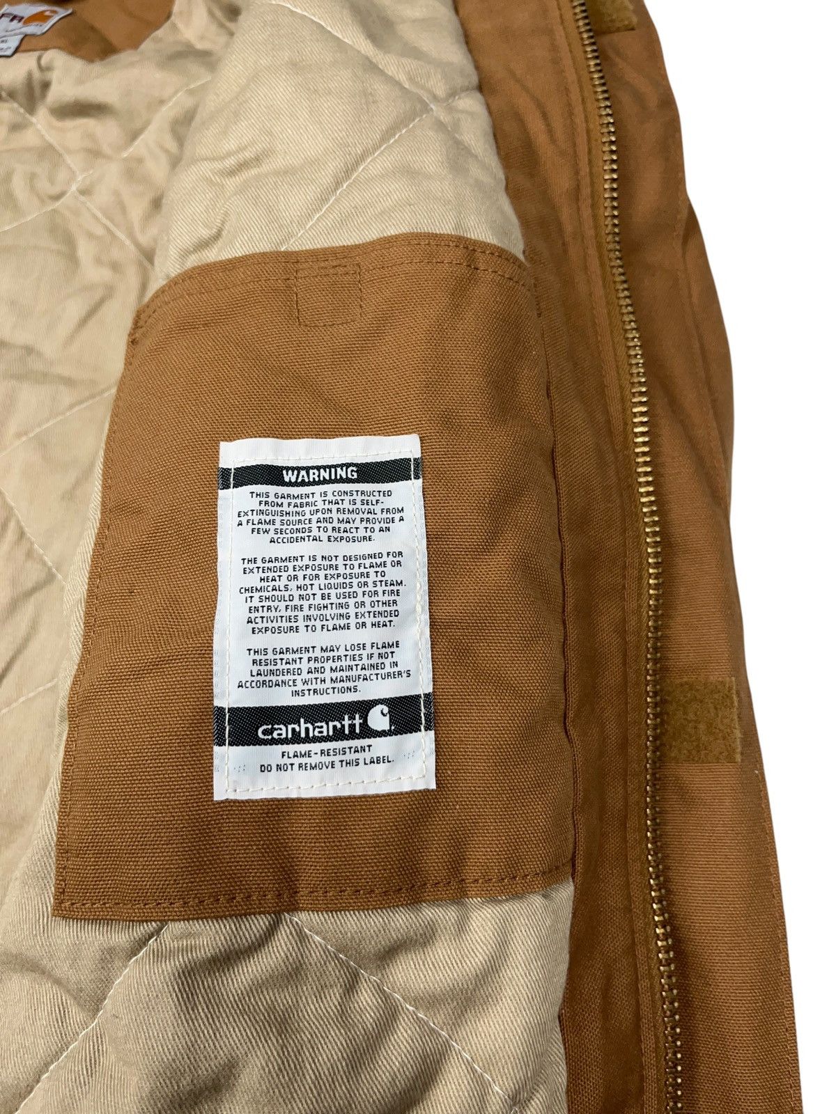 Carhartt × Vintage Vintage New Carhartt Fire Resistant Duck Active Jacket Size US XL / EU 56 / 4 - 10 Thumbnail