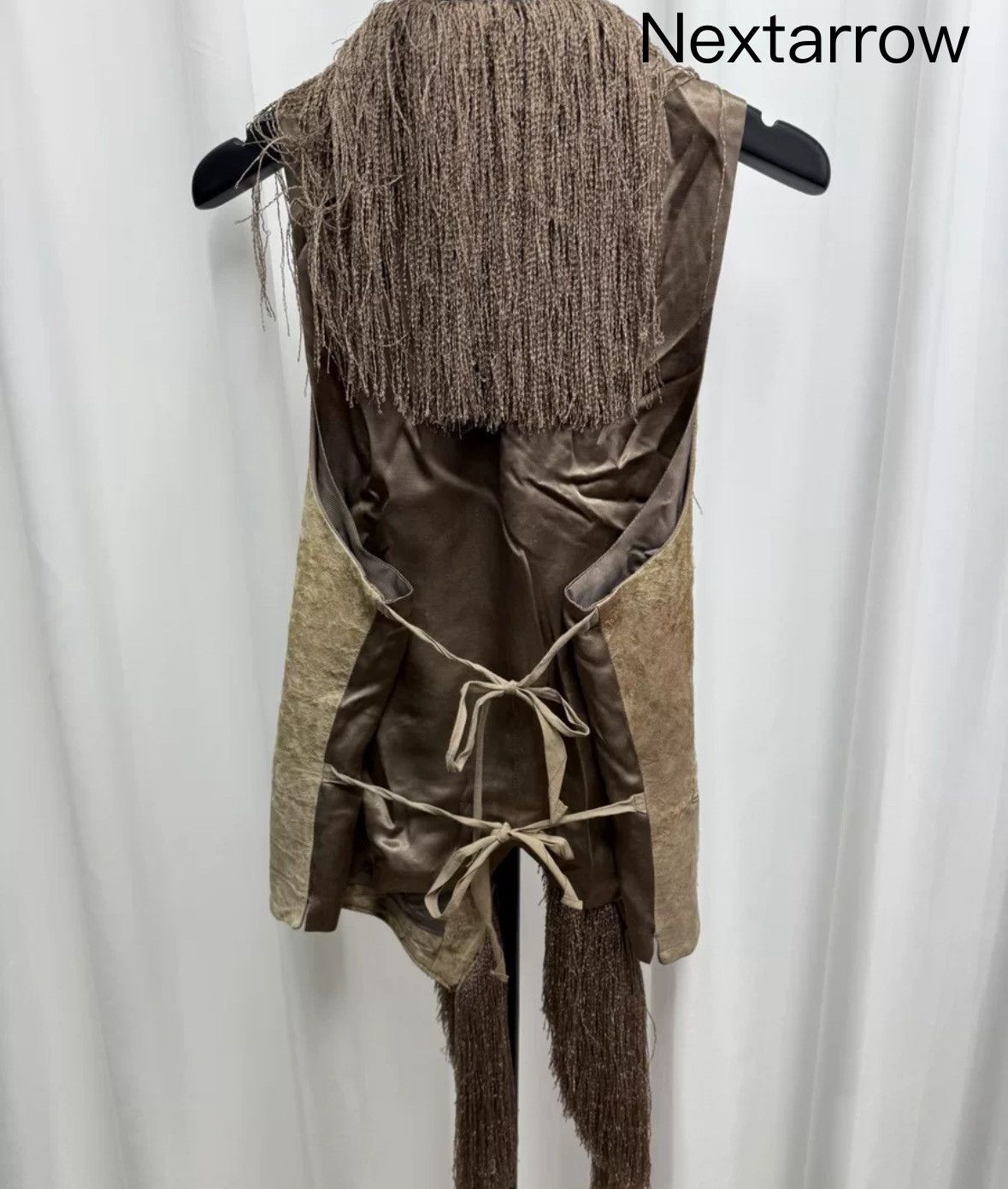 Ann Demeulemeester Ann Demeulemeester Hairy Erosion Cat Beard Vest Size US S / EU 44-46 / 1 - 2 Thumbnail