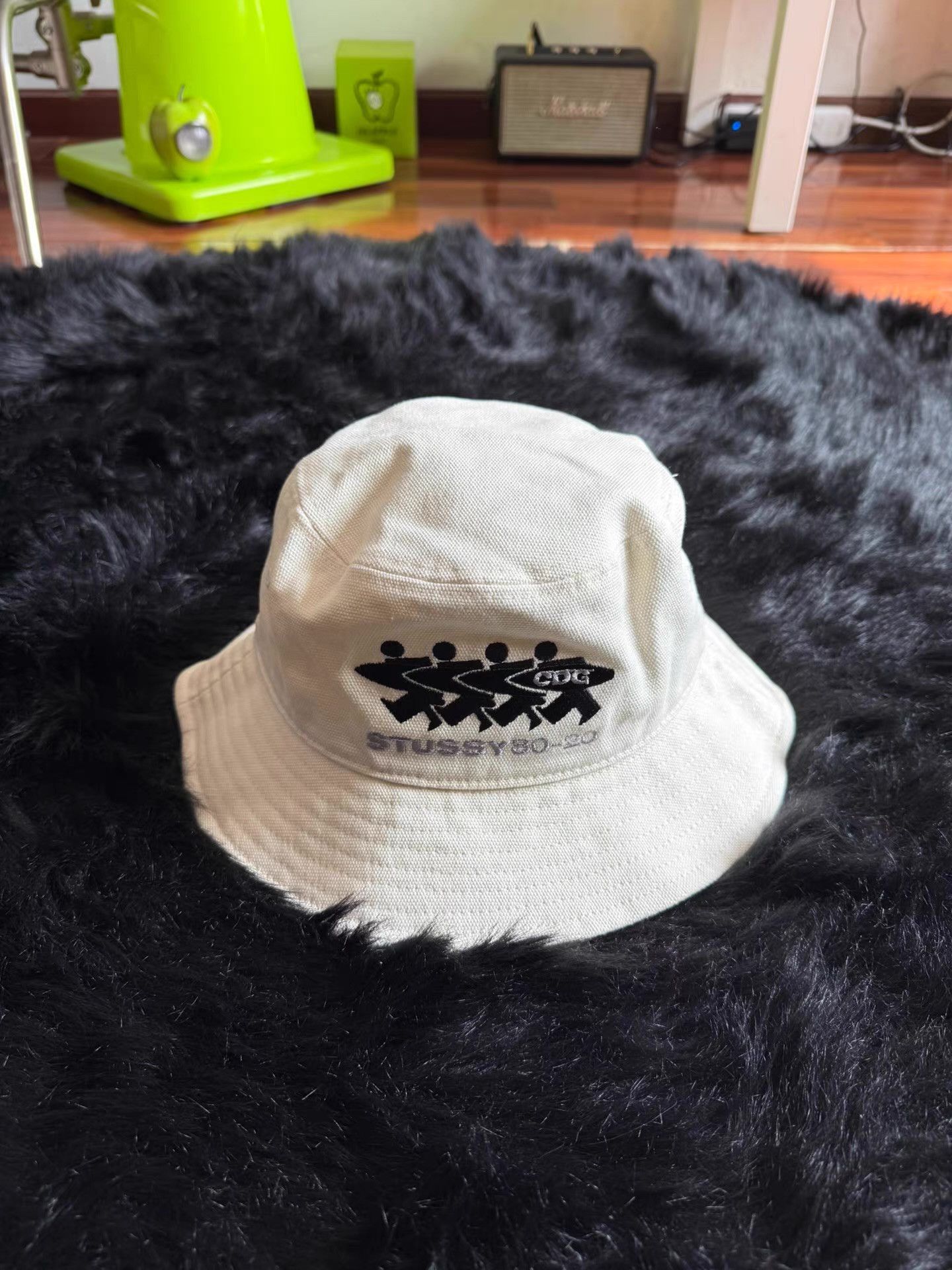 Stussy Stussy × CDG Bucket Hat Q17 Size ONE SIZE - 4 Thumbnail