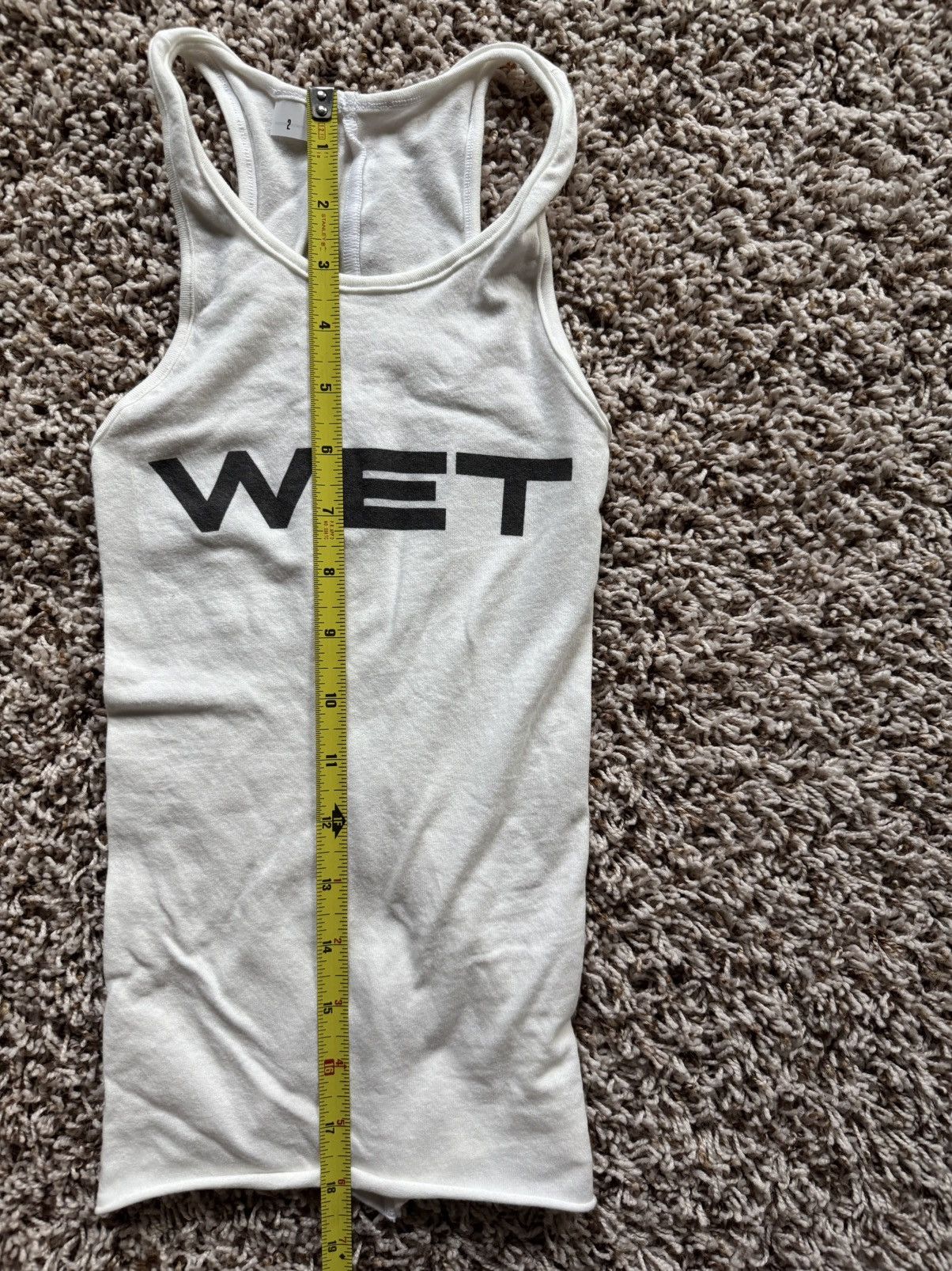 Mowalola × Yeezy Yeezy x Mowalola Wet Tank White Size M / US 6-8 / IT 42-44 - 8 Thumbnail