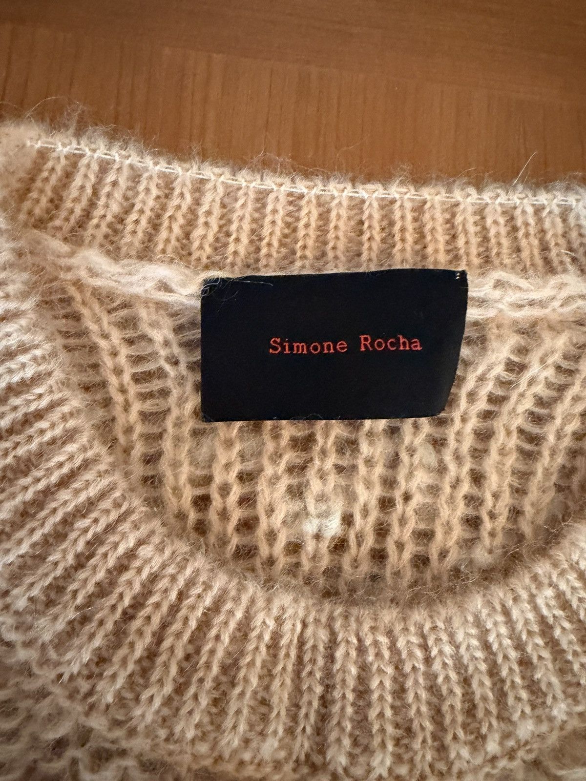 Simone Rocha Simone Rocha Mohair Sweater (Size L) Size US L / EU 52-54 / 3 - 2 Thumbnail