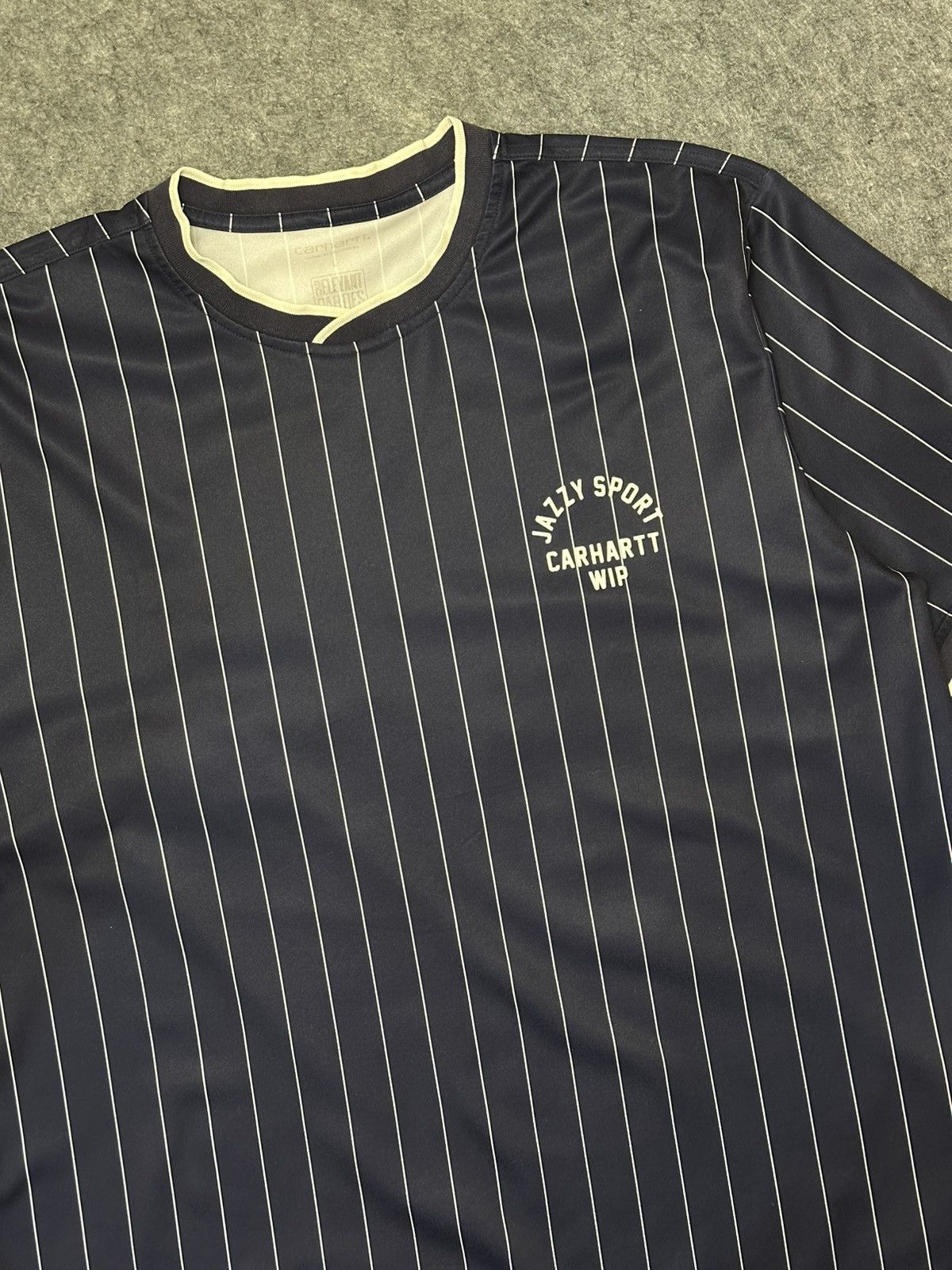 Carhartt Carhartt WIP x Relevant Parties Jazzy Sport pinstripe jersey Size US L / EU 52-54 / 3 - 2 Thumbnail