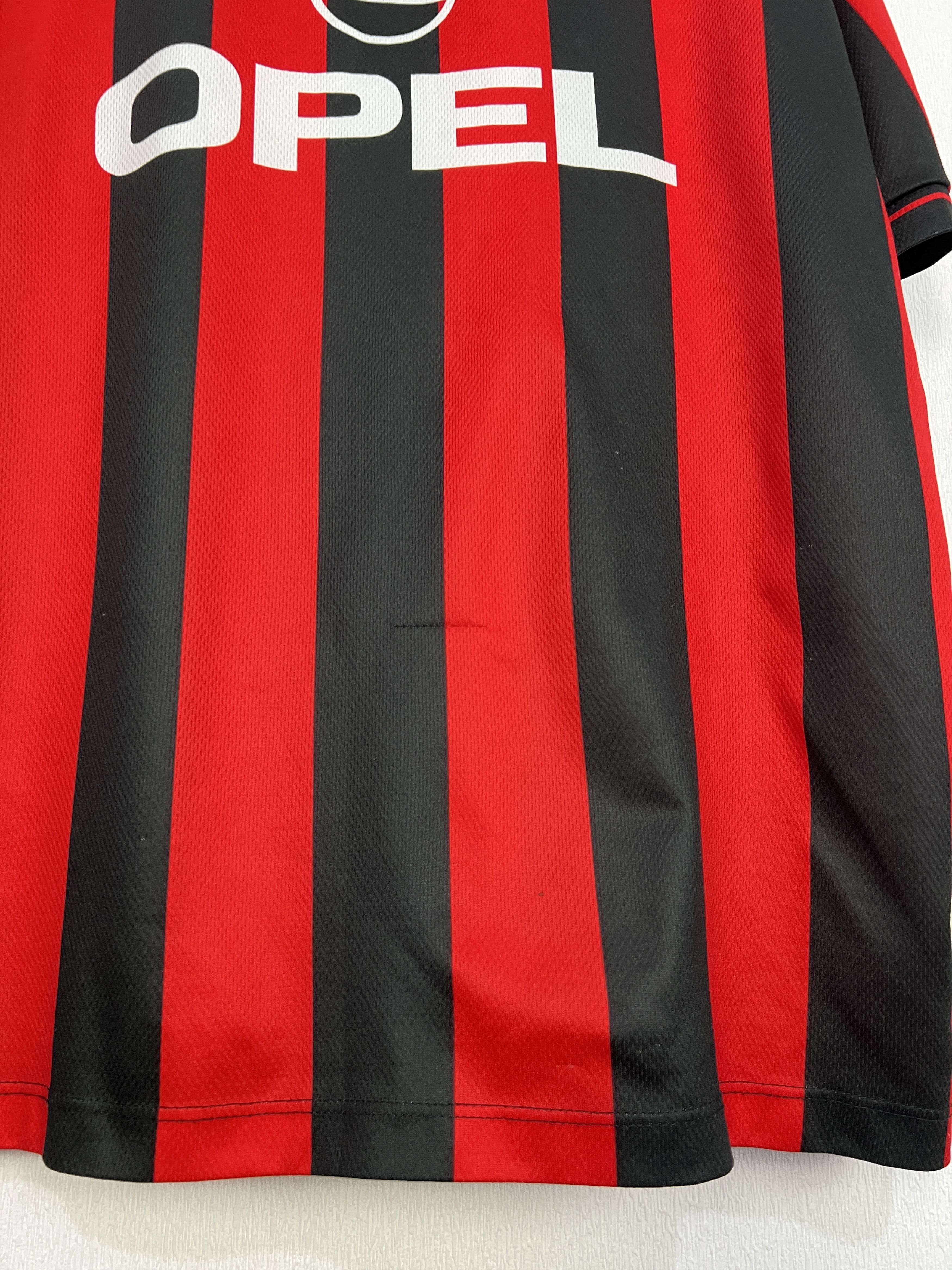 Lotto Sport AC Milan Home football shirt 1994 Soccer Lotto Maglia Mens Size US L / EU 52-54 / 3 - 4 Thumbnail
