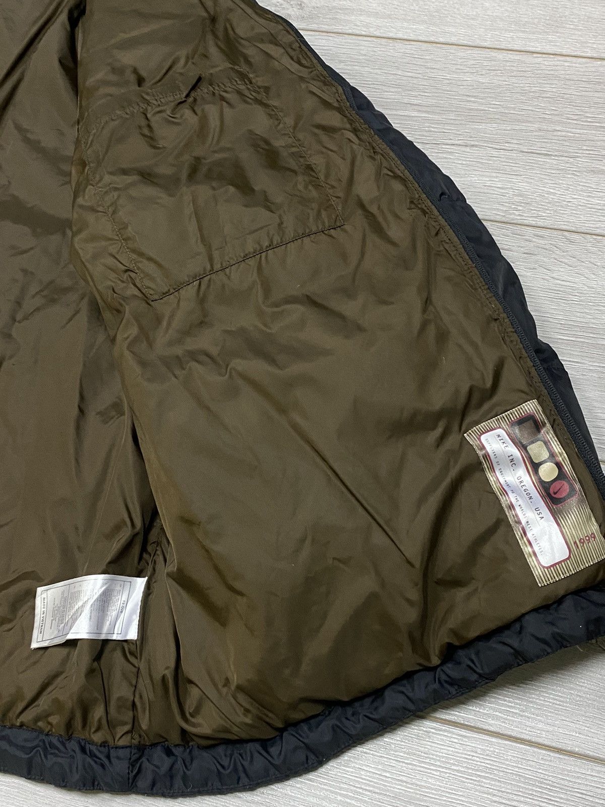 Vintage Nike vintage puffer down jacket big swoosh back Size US XL / EU 56 / 4 - 8 Thumbnail