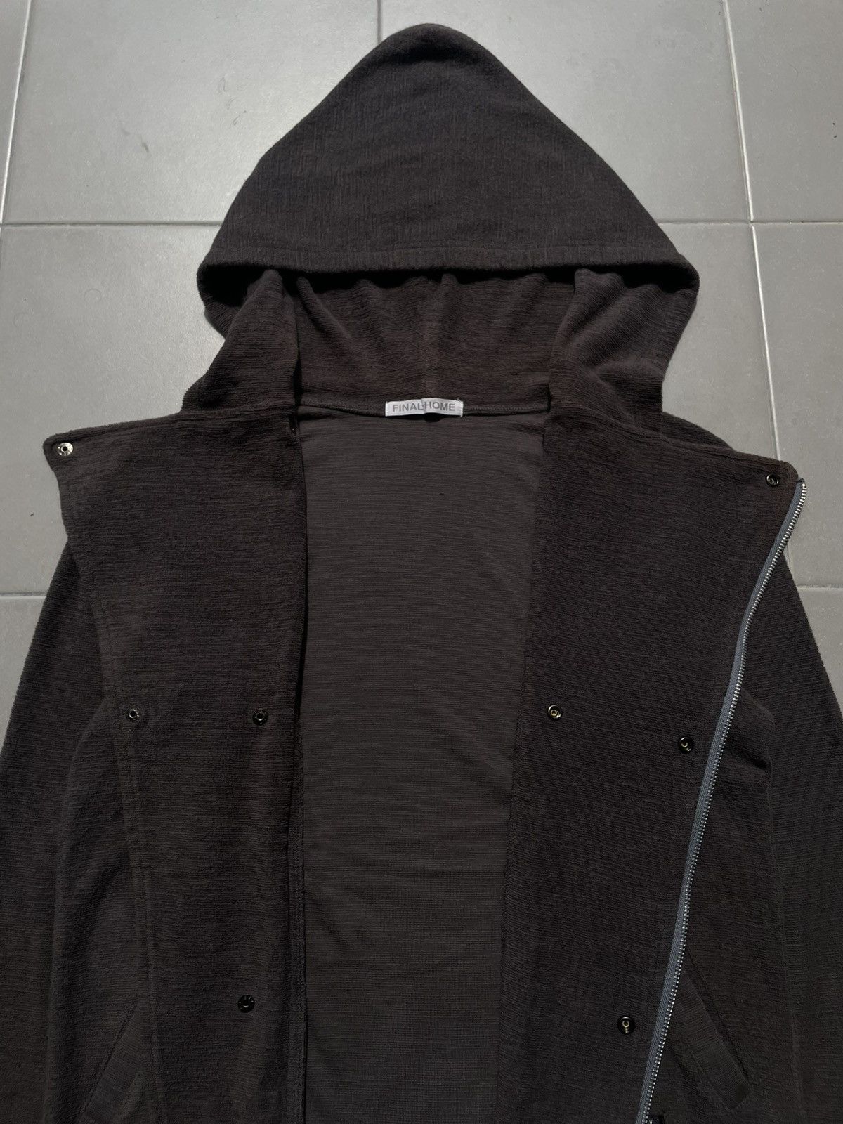 Final Home Vintage Final Home Issey Miyake Asymmetrical Zipper Jacket Size US XS / EU 42 / 0 - 9 Thumbnail