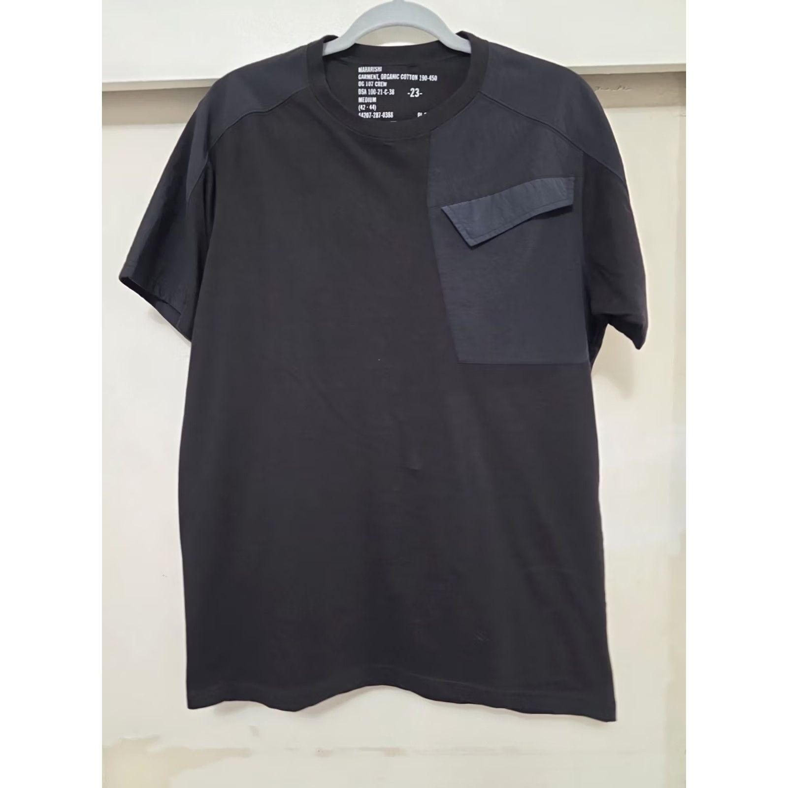 Maharishi T-Shirt Medium Black Riverine 2.0 Tech Short Sleeve New Mens, Men's — image 3 of 6