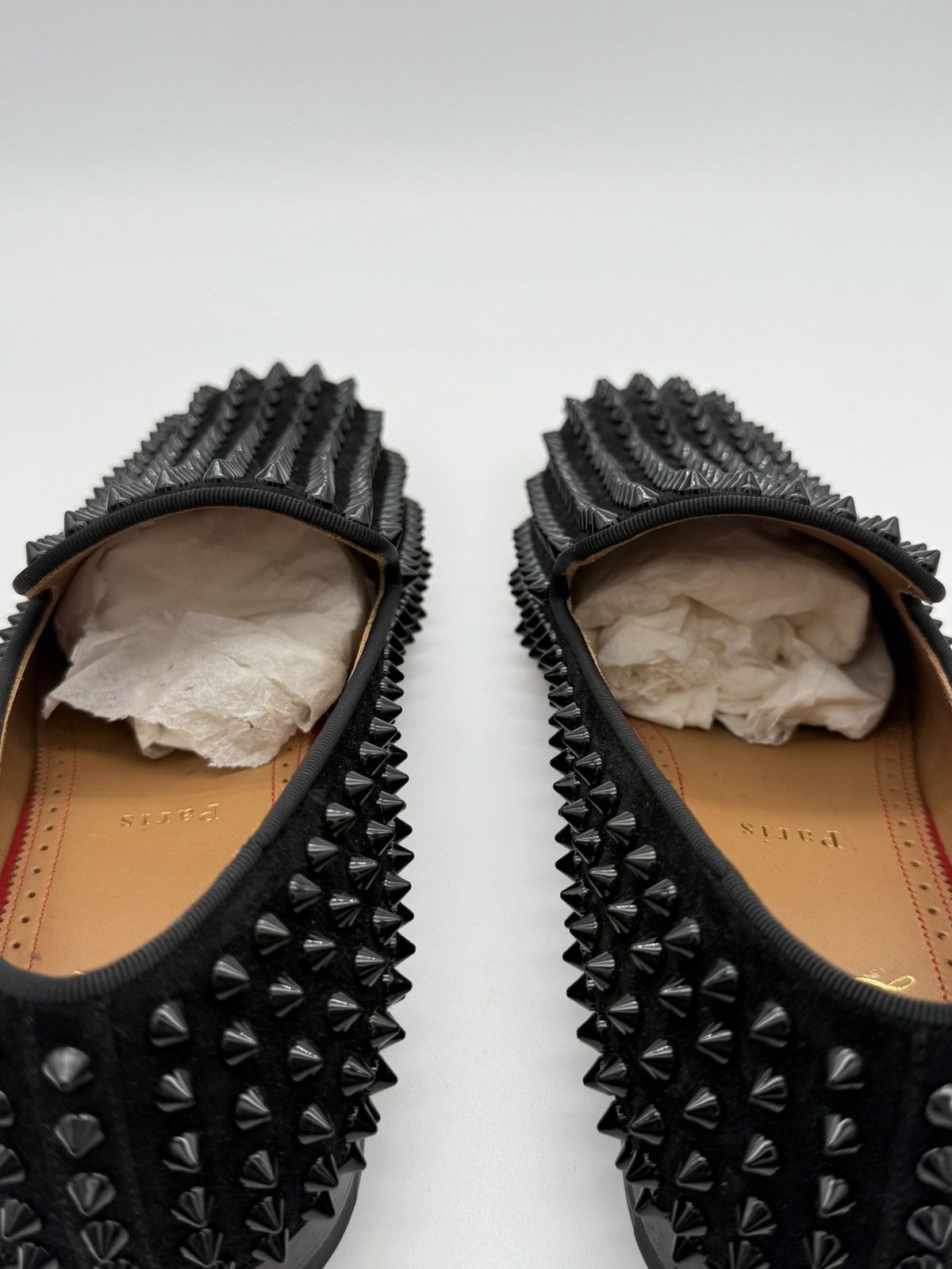 Christian Louboutin Christian Louboutin Dandelion Spikes Loafers Suede US 7 Size US 7 / EU 40 - 8 Thumbnail