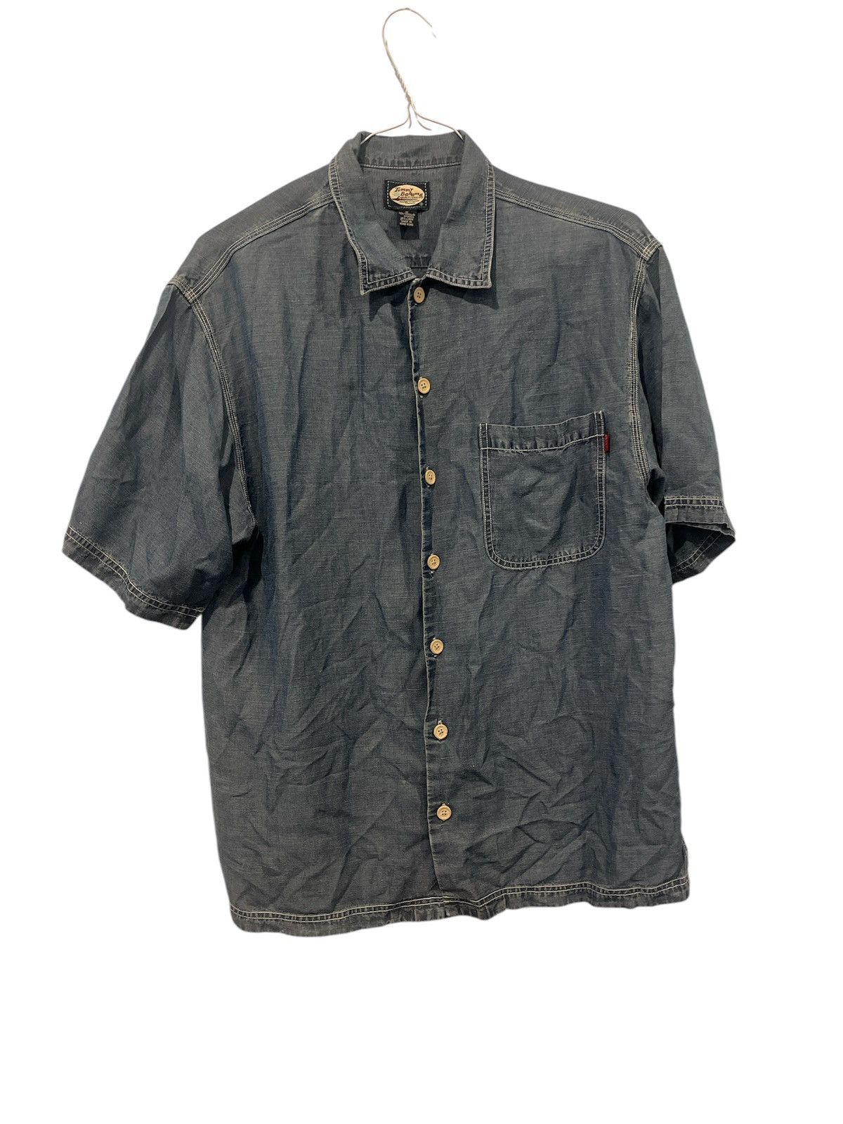 Tommy Bahama VTG Tommy Bahama Men’s Denim Blue Size Medium Button Down Size US M / EU 48-50 / 2 - 1 Thumbnail