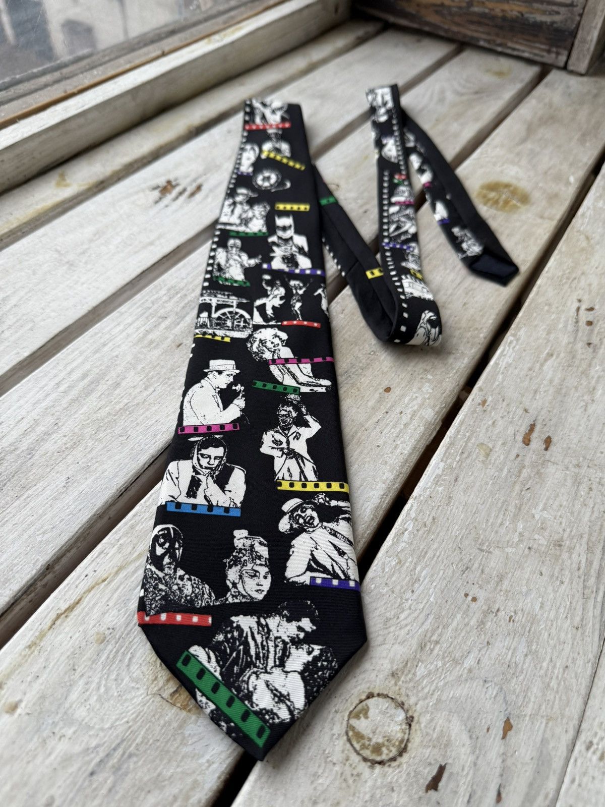 Anime × Marvel Comics × Vintage Vintage 1995 Batman Movie Joker rare USA AOP Tie Size ONE SIZE - 1 Thumbnail
