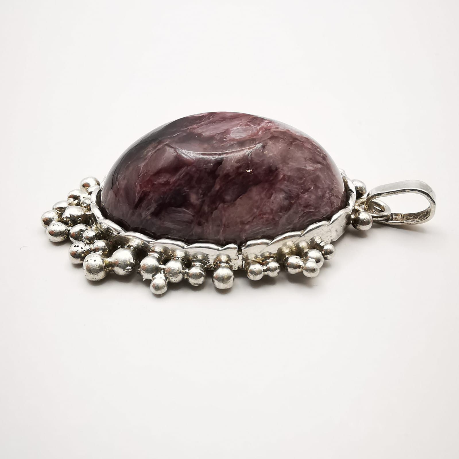 Sterling Silver Vintage jewelry Pendant 925 Sterling Silver, Charoet Size ONE SIZE - 4 Thumbnail