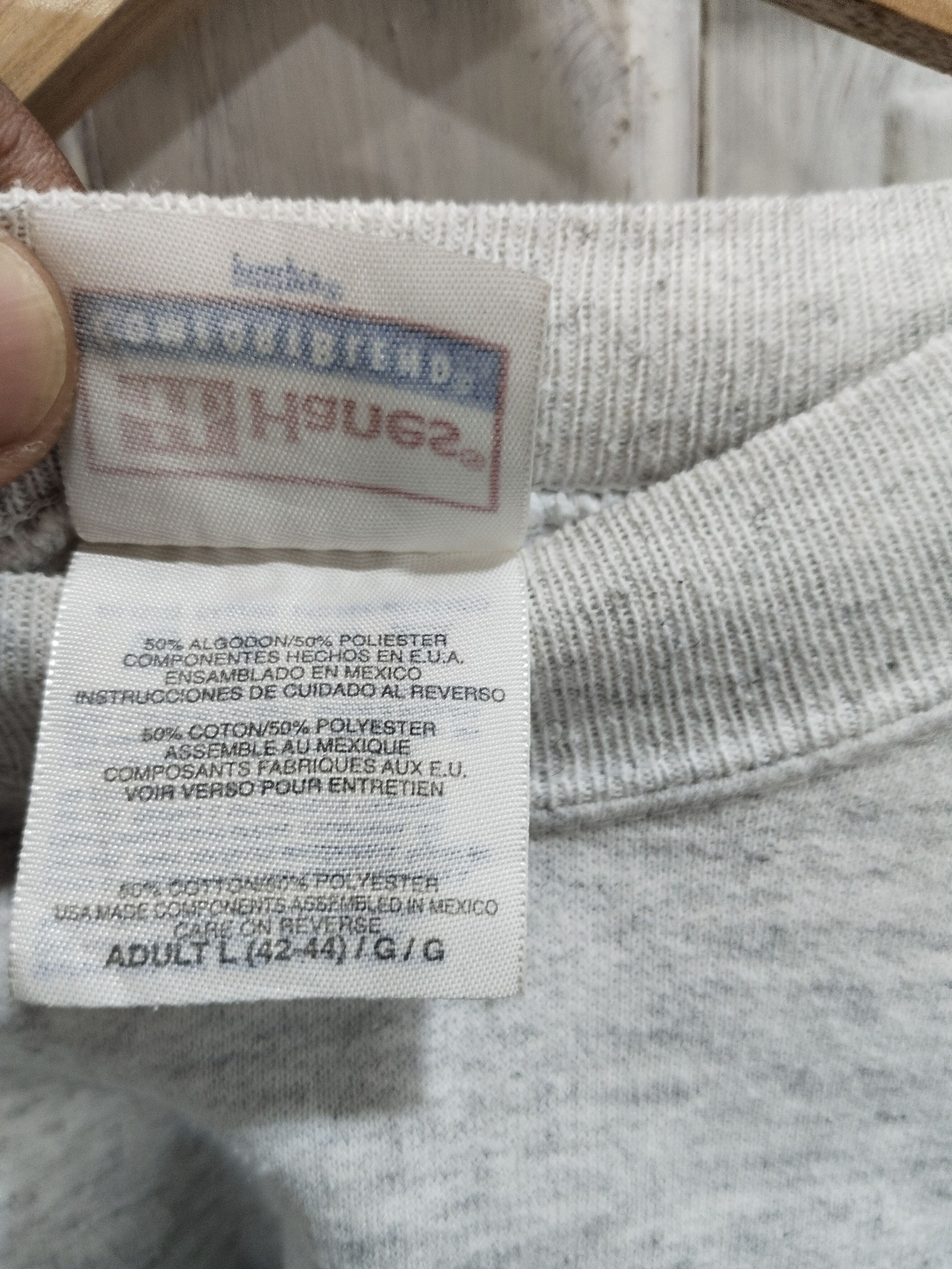 Vintage Vintage 90s USA Original Logo Sweatshirt Size US XL / EU 56 / 4 - 7 Thumbnail