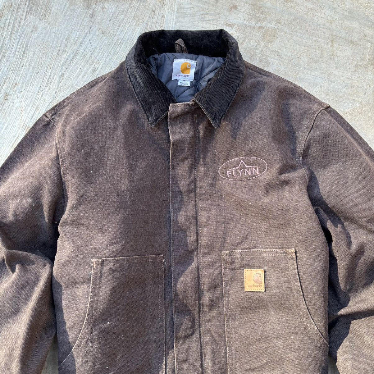 Carhartt Rare💥Vintage 90s Carhartt Crop Arctic Jacket J22 DKB Size US M / EU 48-50 / 2 - 2 Thumbnail