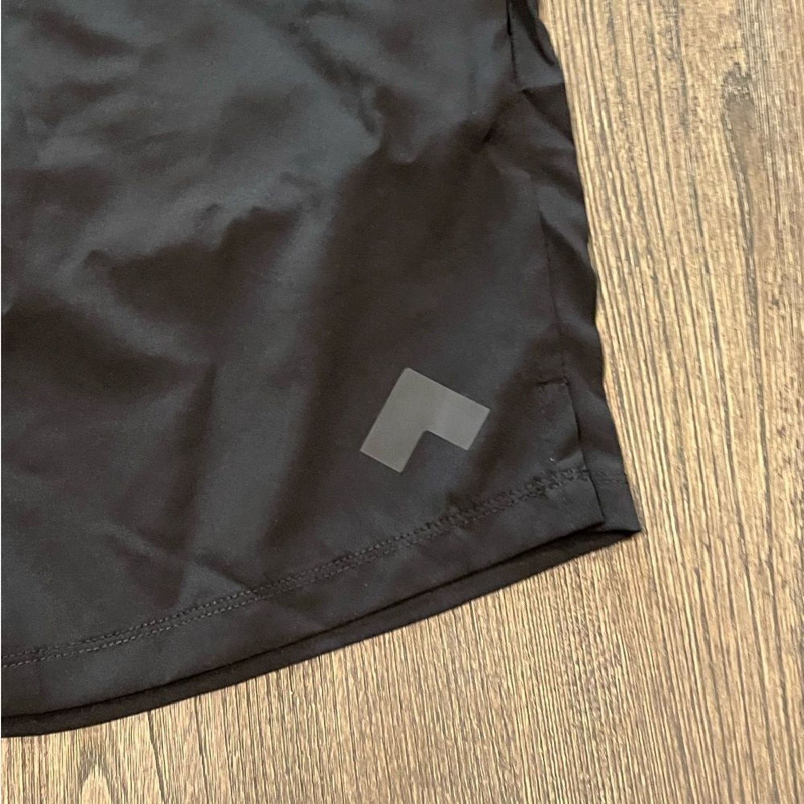 Vintage NWOT Tonal Black Basketball Athletic Shorts Size 2X Size 41" - 2 Thumbnail