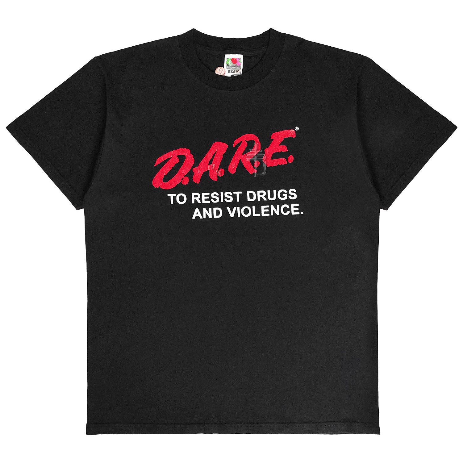D.A.R.E Vintage D.A.R.E. Anti Drug Program Tee 90s Fruit of the Loom Size US L / EU 52-54 / 3 - 1 Thumbnail