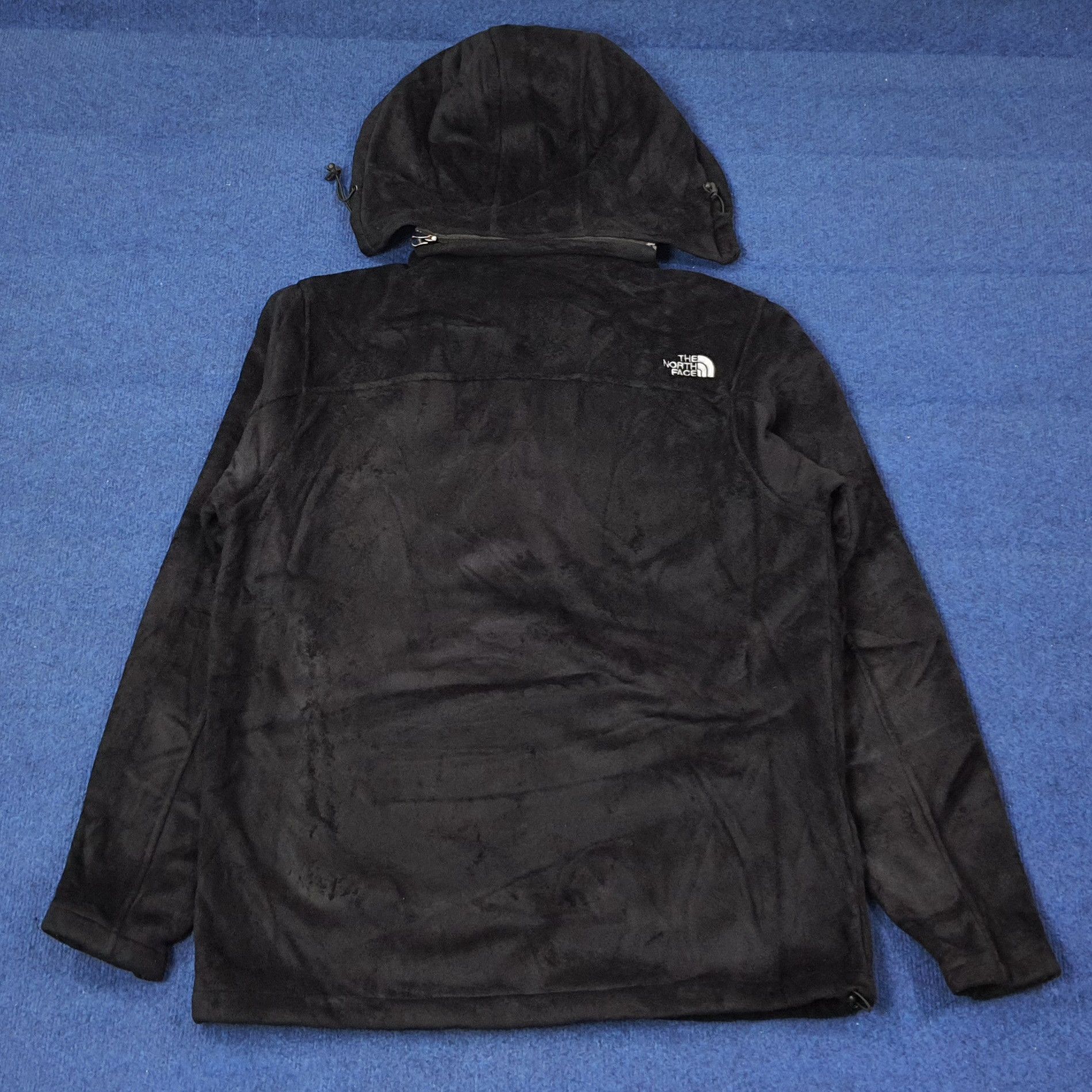 The North Face Vintage The North Face Velvet Zipper Hoodie C255N6 Size US L / EU 52-54 / 3 - 3 Thumbnail