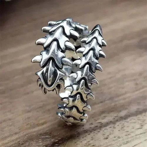 Jewelry Akiyama x Asaka Centipede Retro Adjustable Ring Size ONE SIZE - 8 Thumbnail