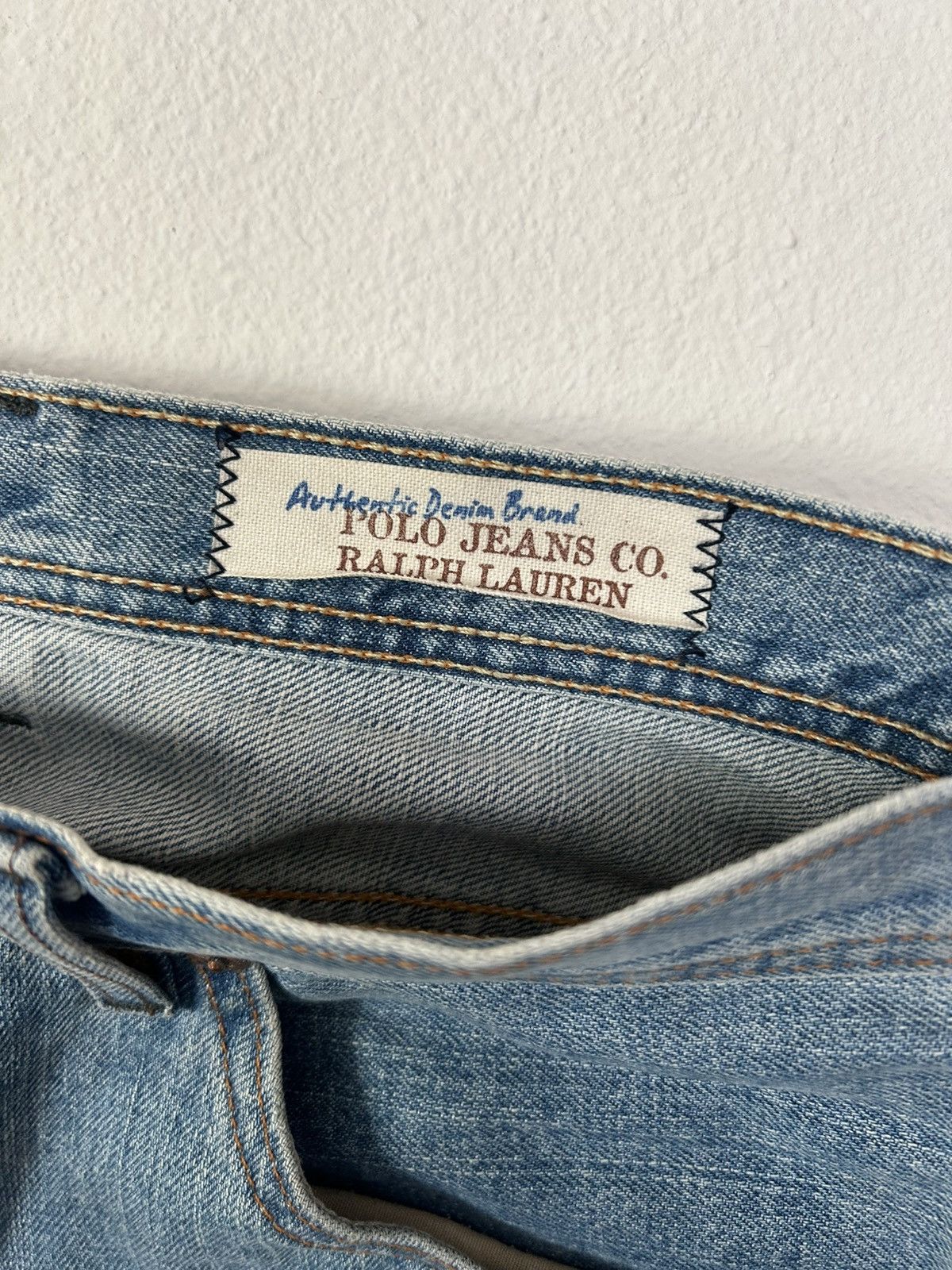 Polo Ralph Lauren Polo RL Light Wash Denim Size US 34 / EU 50 - 3 Thumbnail