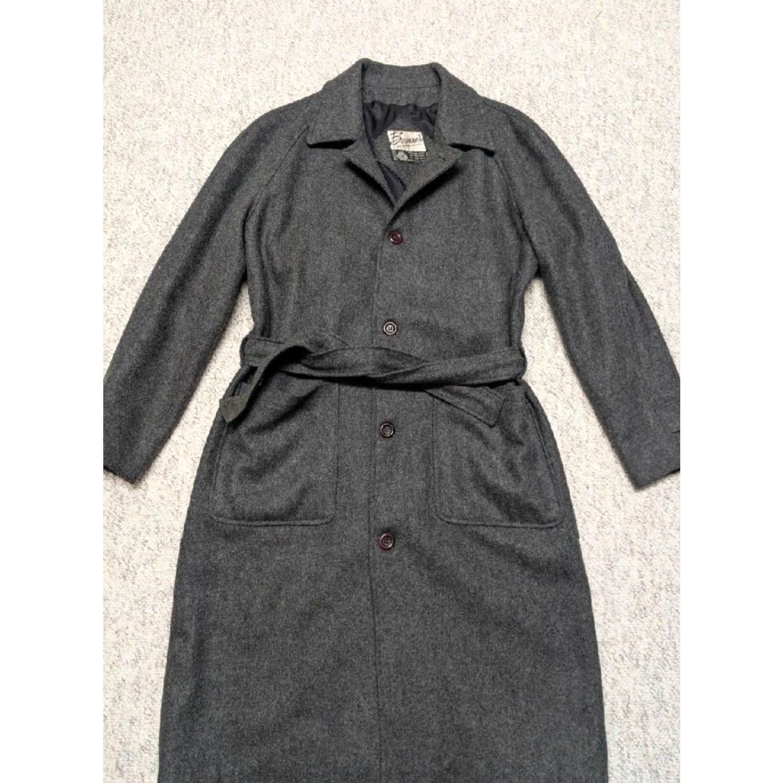 Vintage VINTAGE belted coat Nike? Size US M / EU 48-50 / 2 - 6 Thumbnail