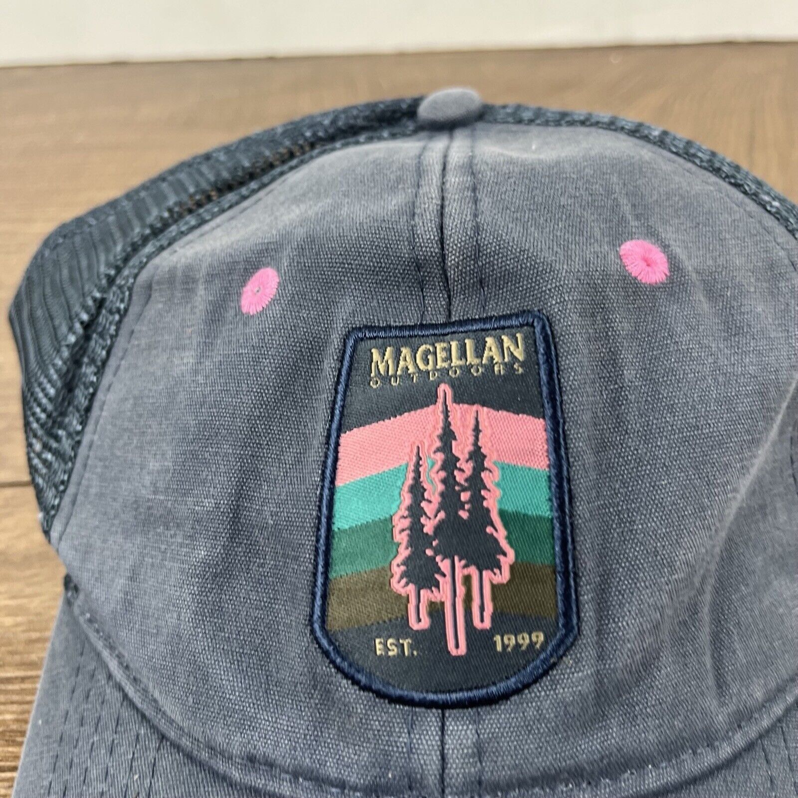 Other Megallan Outdoors Snapback Hat Magellan Blue Adjustable Hat Size ONE SIZE - 6 Thumbnail