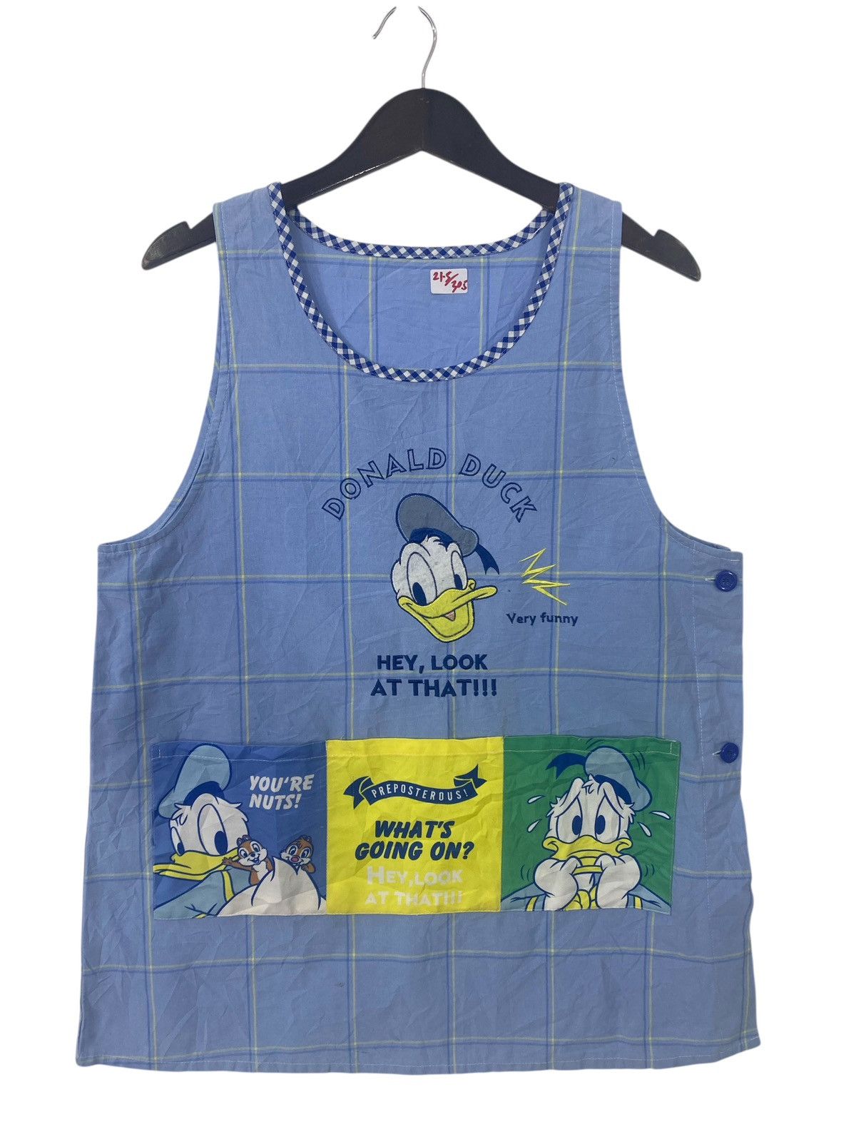 Disney × Vintage 💥VINTAGE DONALD DUCK Disney rare APRON Size ONE SIZE - 1 Thumbnail