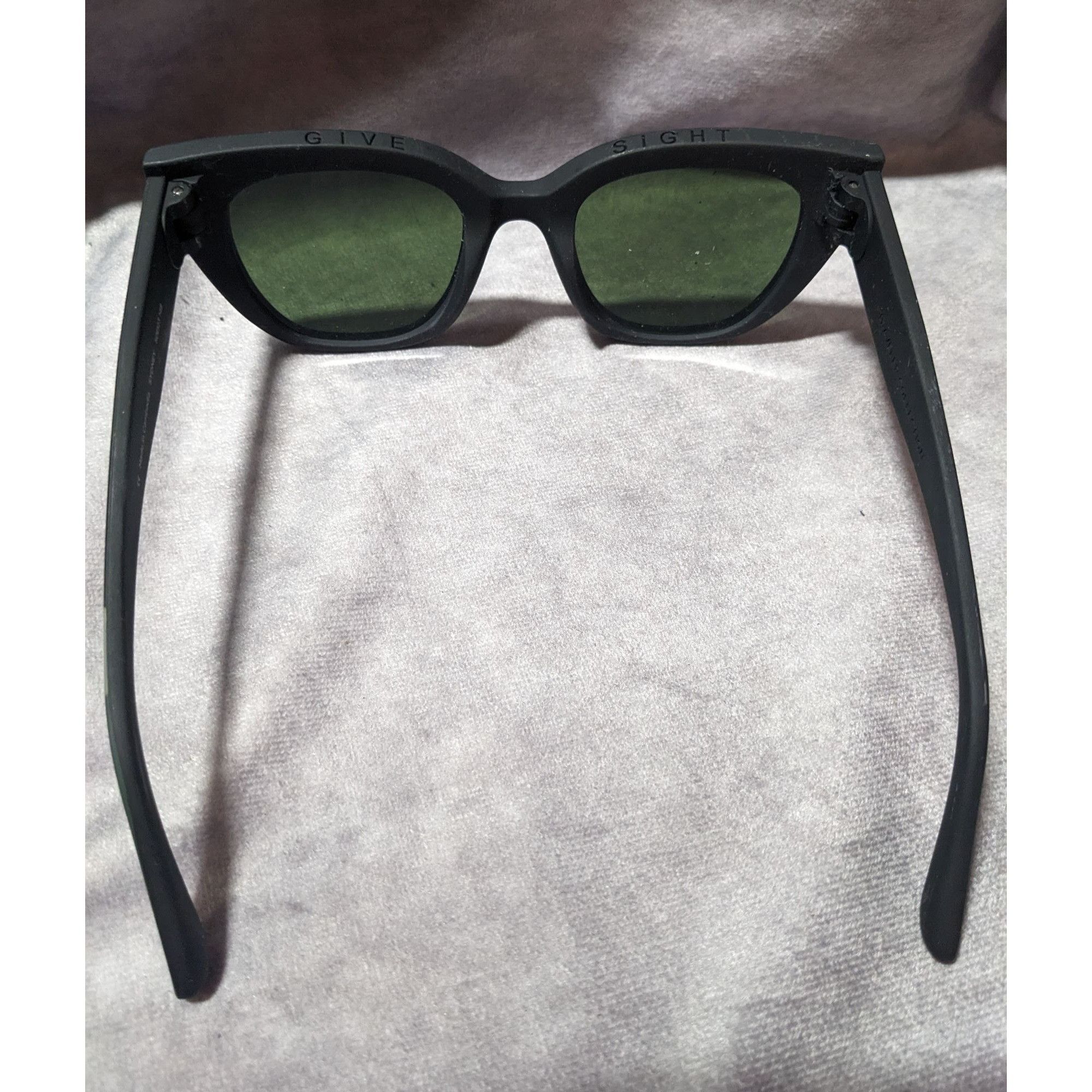 Toms Toms Black Cateye Traveler Collection Sydney Sunglasses Size ONE SIZE - 2 Thumbnail