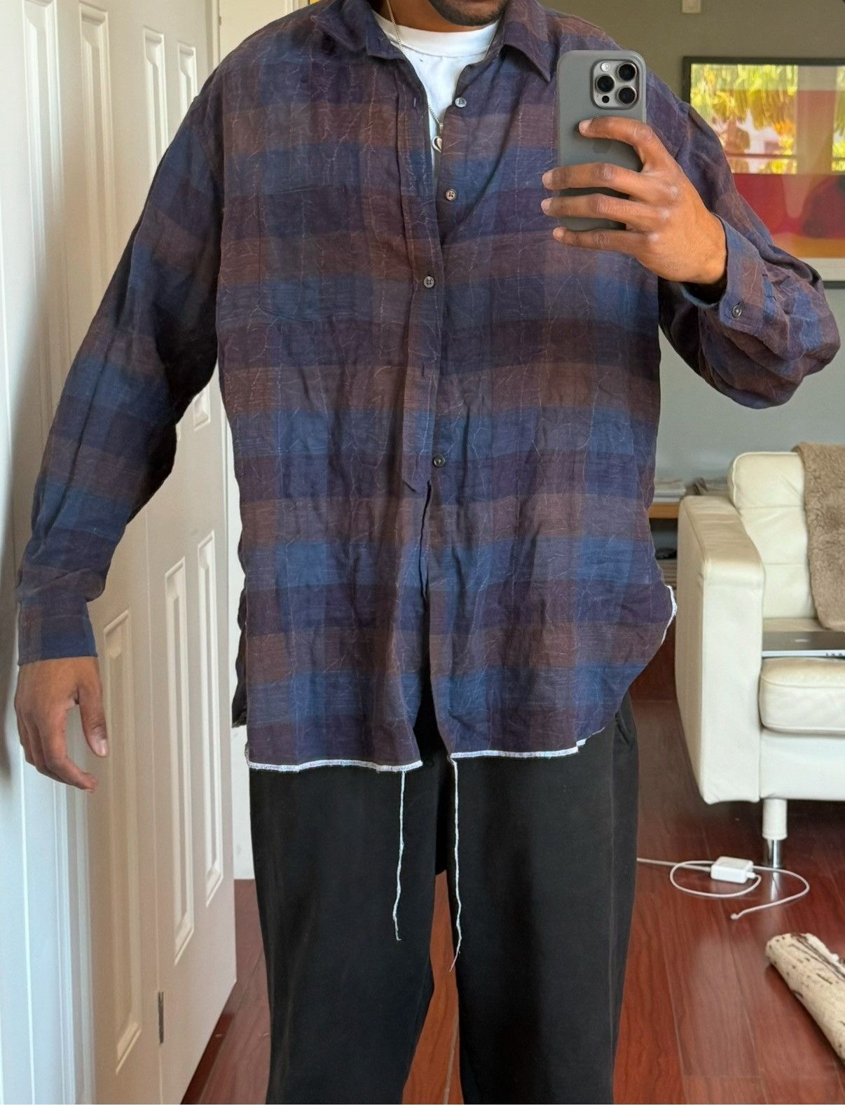 s.k. manor hill S.K. Manor Hill Button Up Size US L / EU 52-54 / 3 - 2 Thumbnail