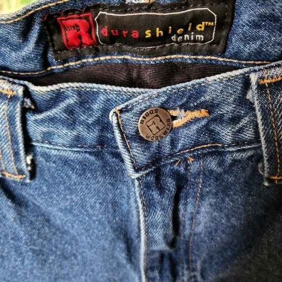 Wrangler Riggs Wrangler Durashield Denim Insulated Sz. 33x32 Blue Jea Size US 33 - 3 Thumbnail