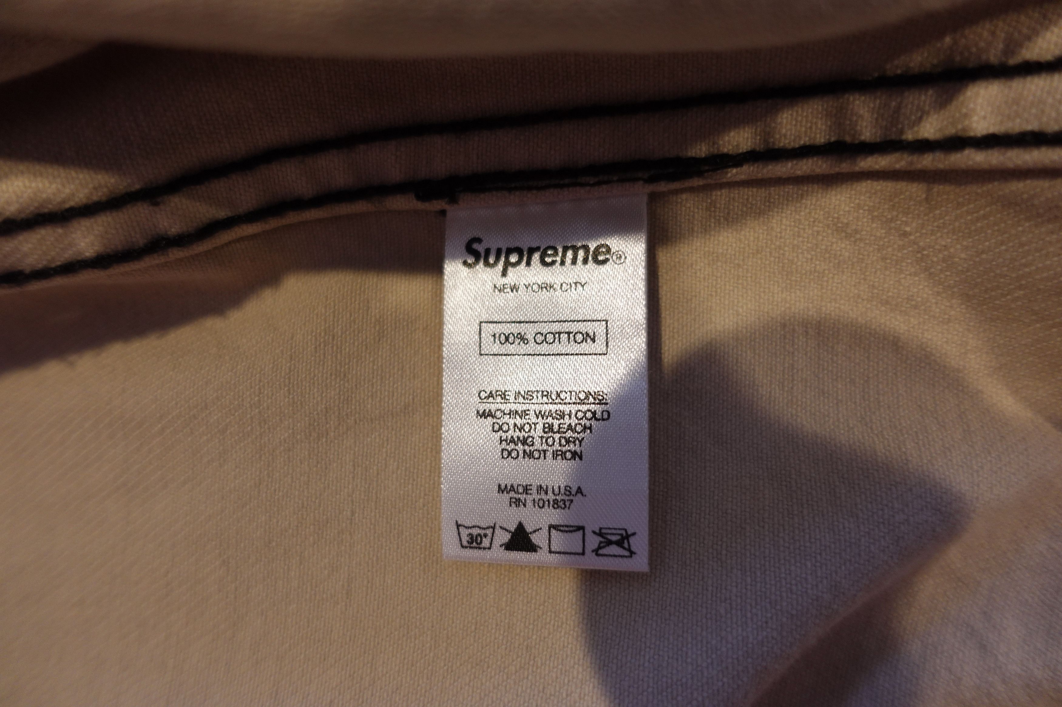 Supreme Supreme Diamond Stitch Denim Chore Coat Size US S / EU 44-46 / 1 - 9 Thumbnail
