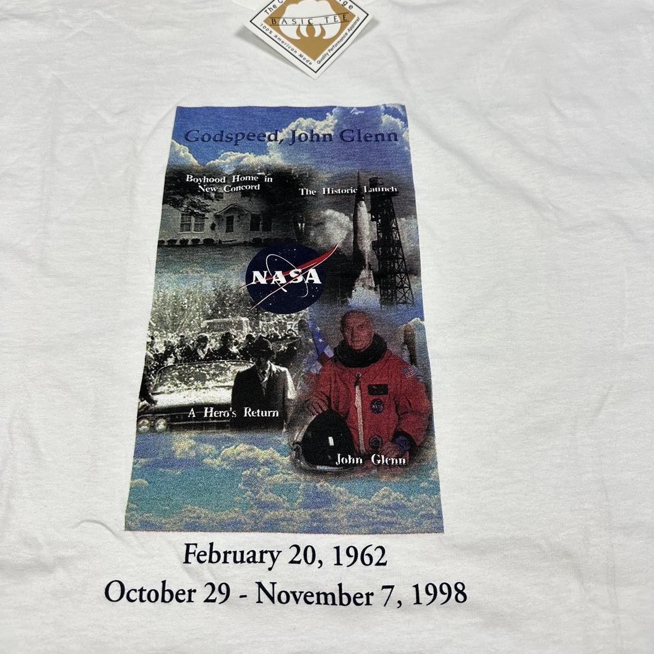 Other Vintage John Glenn Discovery Space Shuttle Astronaut NASA Size US XXL / EU 58 / 5 - 2 Thumbnail