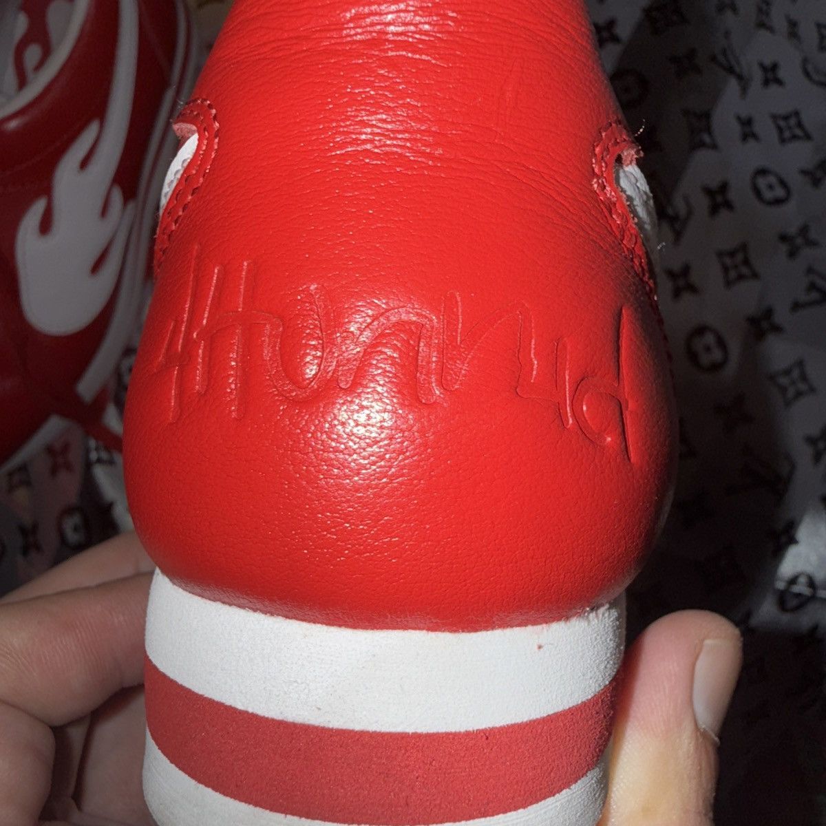 4HUNNID YG 4Hunnid The Flame Block Runner – Size 5 – Rare Like New Size US 5 / EU 37 - 17 Thumbnail