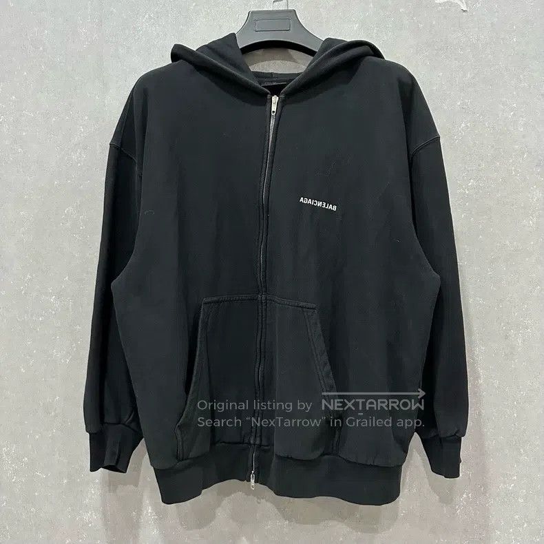 Balenciaga Balenciaga Lettering Logo Zip-Up Jacket Size US M / EU 48-50 / 2 - 1 Thumbnail