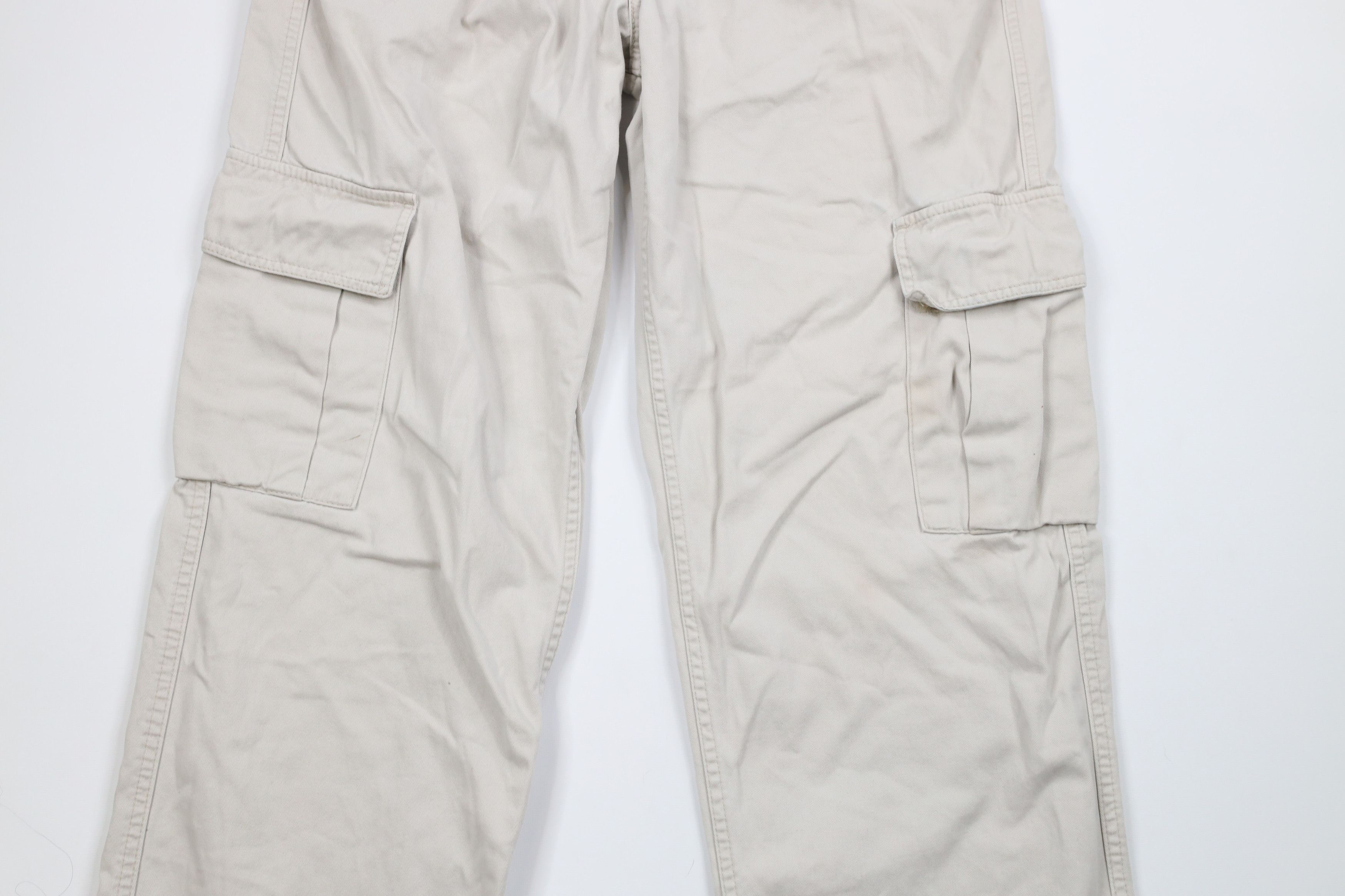 Levi's × Vintage Vintage Y2K Levis SilverTab Loose Baggy Wide Leg Cargo Pants Size US 32 / EU 48 - 3 Thumbnail