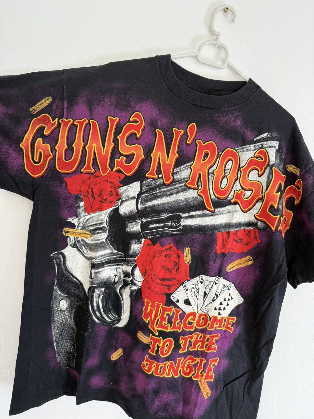 Vintage Guns n Roses Vintage T Shirt merch XL single stitch all over Size US XL / EU 56 / 4 - 3 Thumbnail