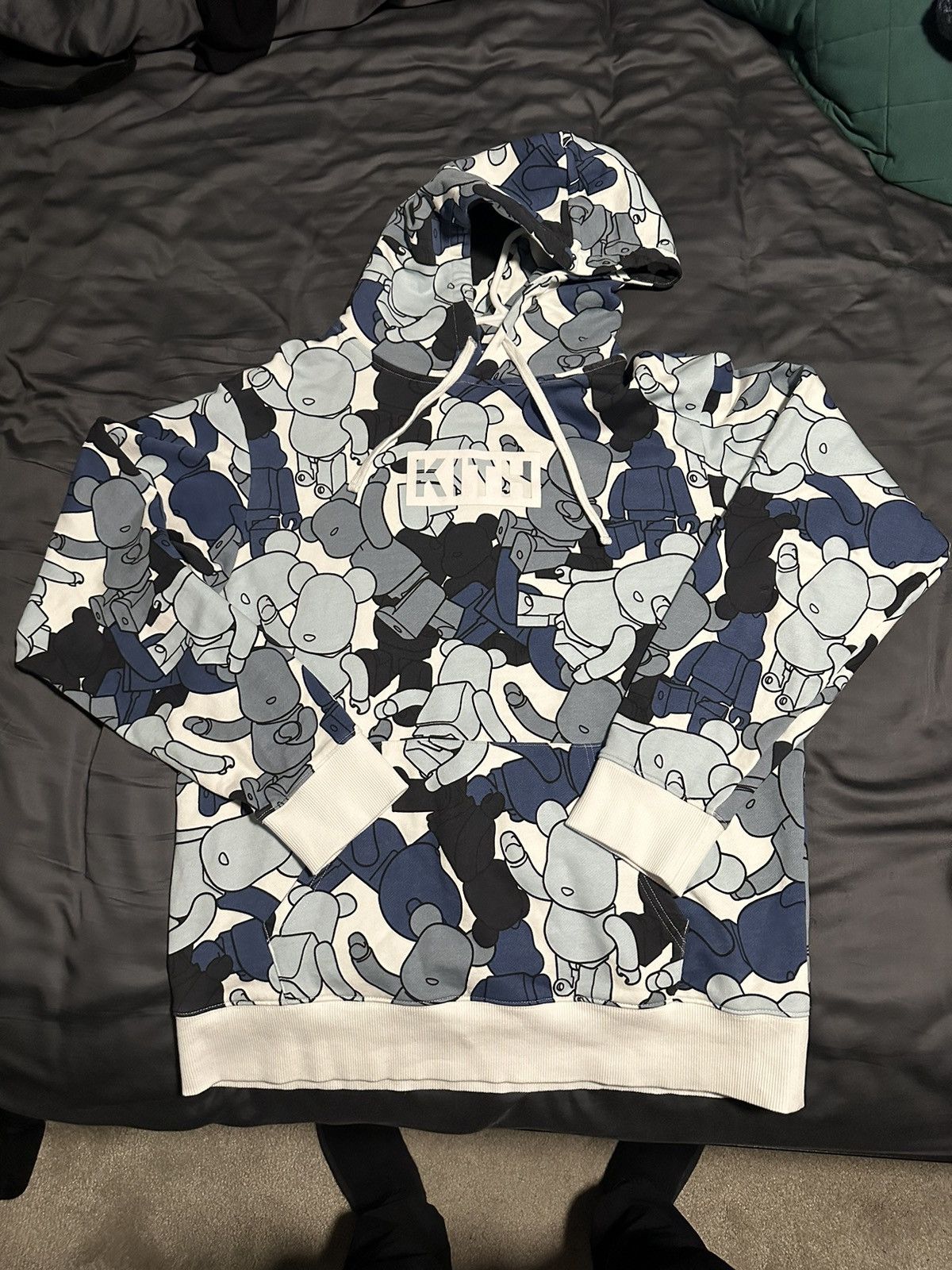 Kith Kith x Bearbrick Pattern Hoodie (Large) Size US L / EU 52-54 / 3 - 2 Thumbnail