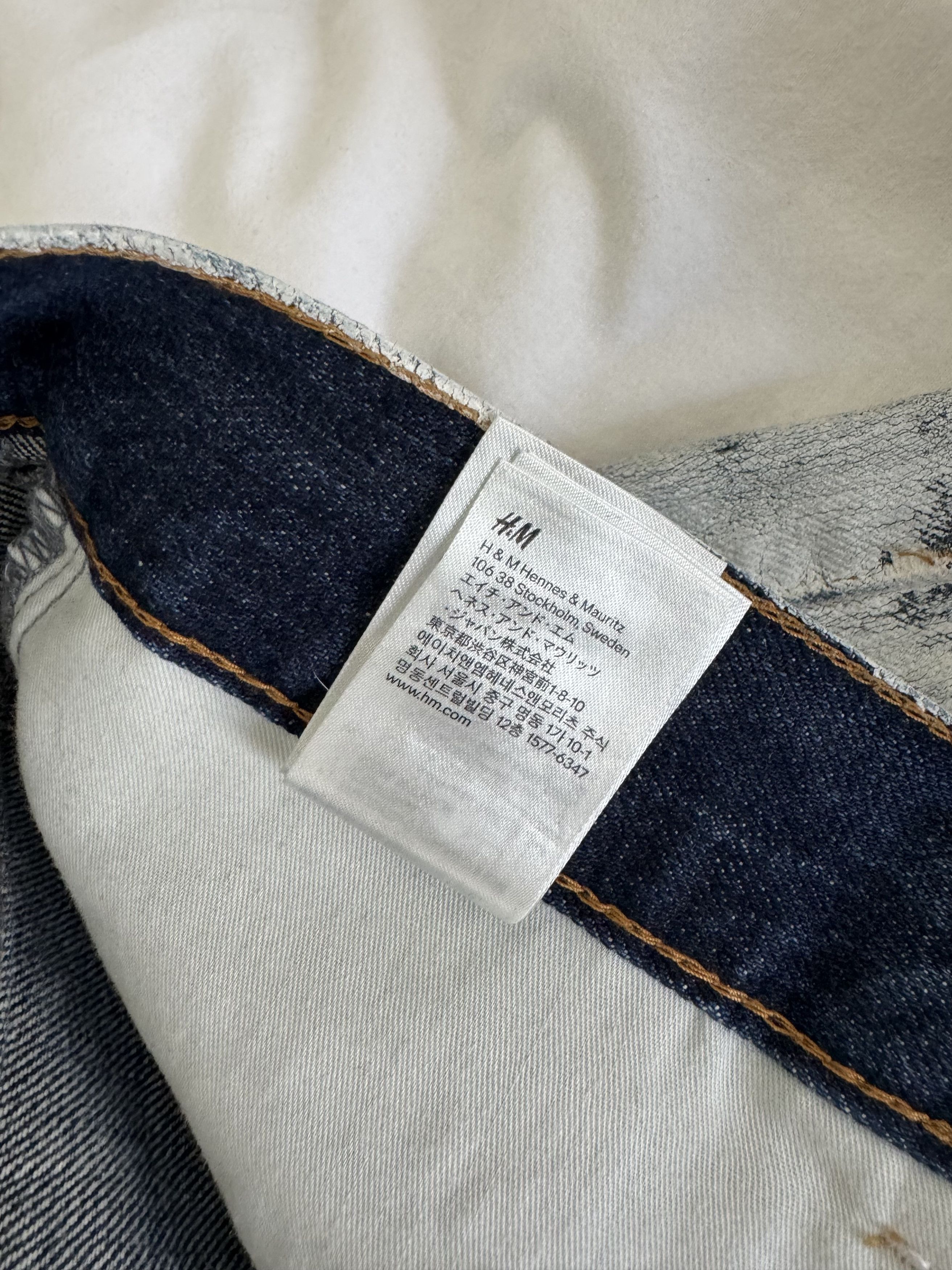 H&M × Maison Margiela H&M x Maison Margiela White Paint Pants 31 Size US 31 - 4 Thumbnail