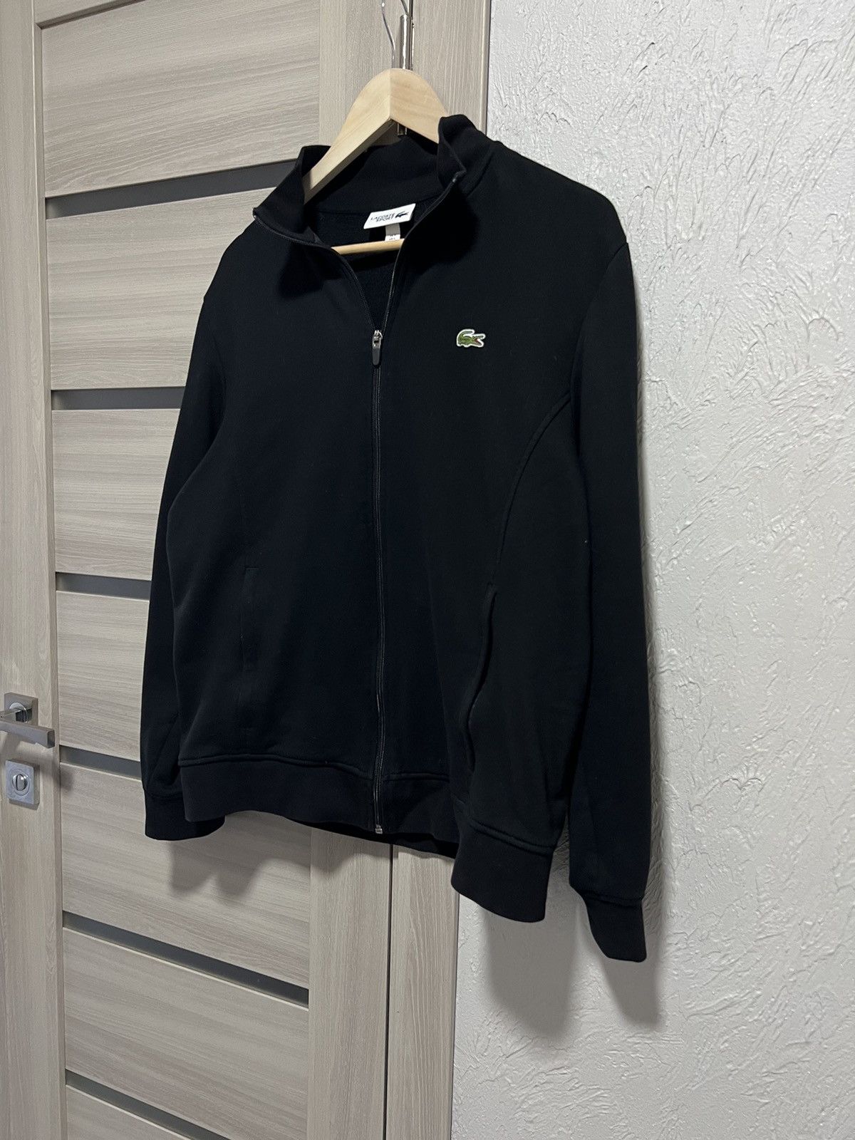 Lacoste Vintage Lacoste Zip Hoodie Mini Logo Old Money Size US L / EU 52-54 / 3 - 12 Thumbnail