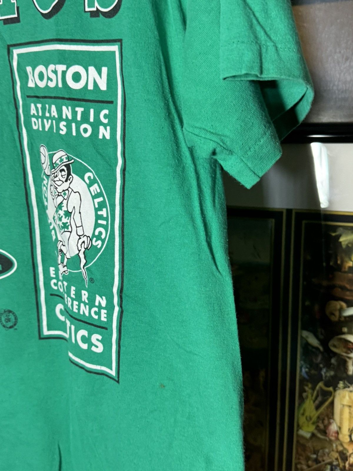 Hanes × Vintage Vintage Boston Celtics Shirt Size US L / EU 52-54 / 3 - 4 Thumbnail