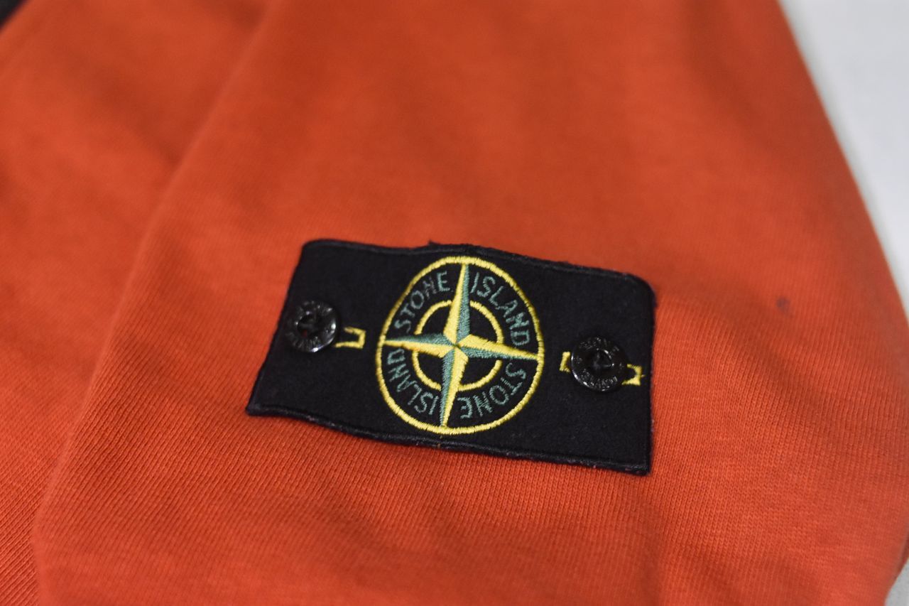 Stone Island Stone Island Full Zip Up Orange Fleece Size US M / EU 48-50 / 2 - 3 Thumbnail