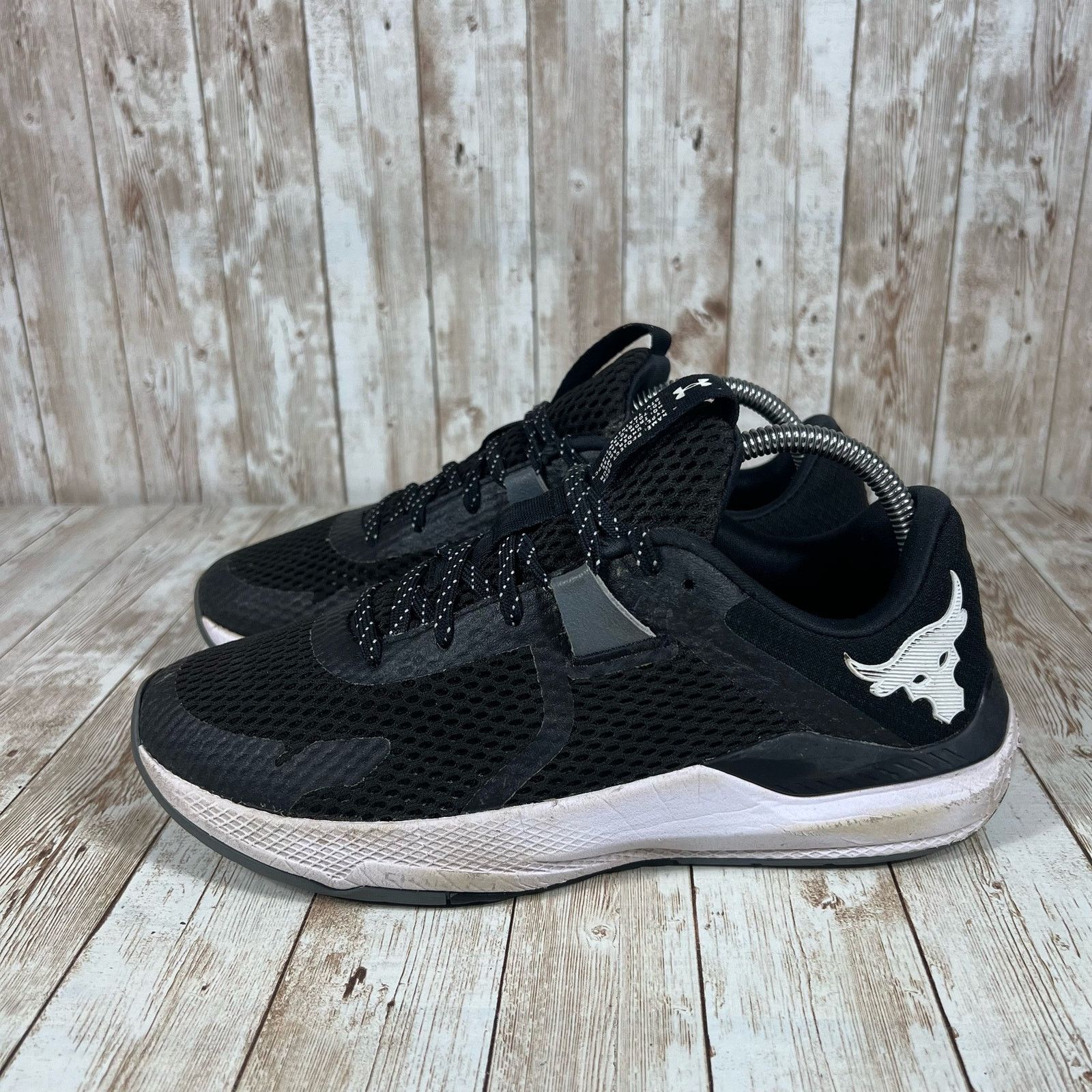 Under Armour Under armour project rock bsr 2 Mens 8 black Size US 8 / EU 41 - 3 Thumbnail