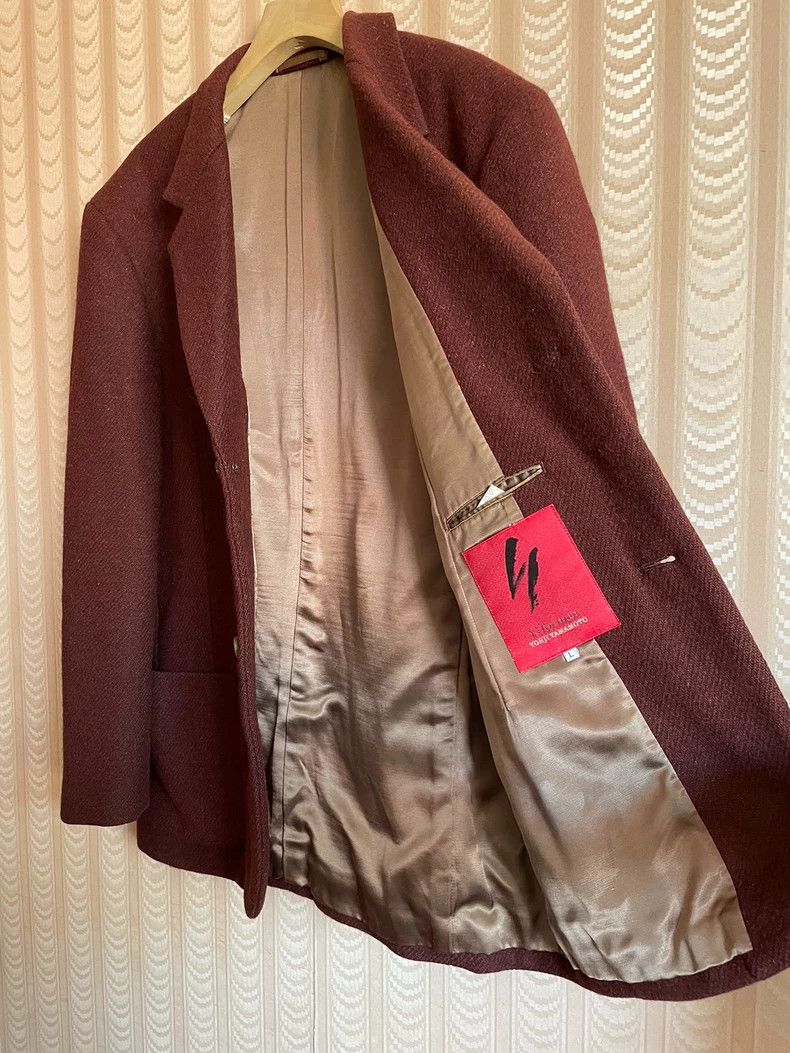 Y's for Men Y's For Men Brick Red Men's Wool jacket Size US L / EU 52-54 / 3 - 4 Thumbnail