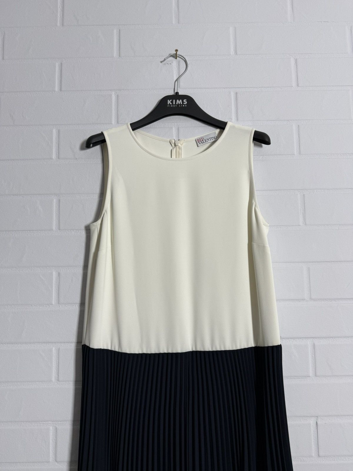 RED Valentino Red Valentino Women's Long Dress White\Blue Size 40 XS Size S / US 4 / IT 40 - 4 Thumbnail