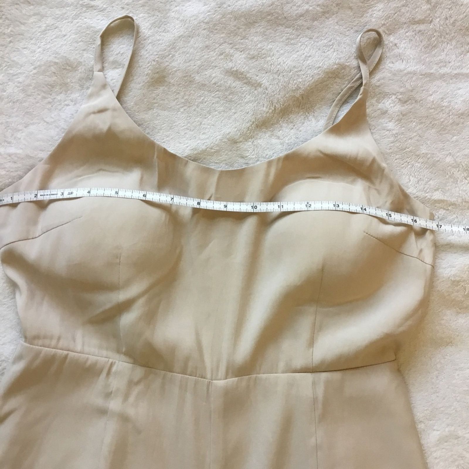Other Love Bonito Beige Adriena Padded Strappy Back Jumpsuit Size 28" / US 6 / IT 42 - 12 Thumbnail
