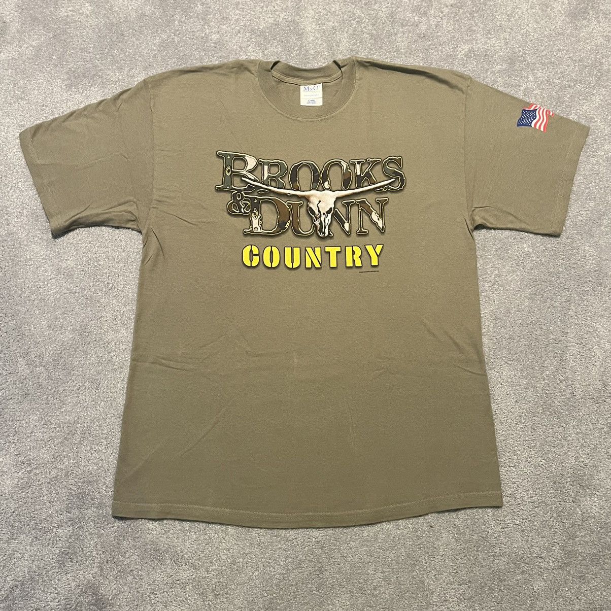 Band Tees × Vintage Vintage Brooks and Dunn USA or the Highway Country Band Tee Size US XL / EU 56 / 4 - 3 Thumbnail